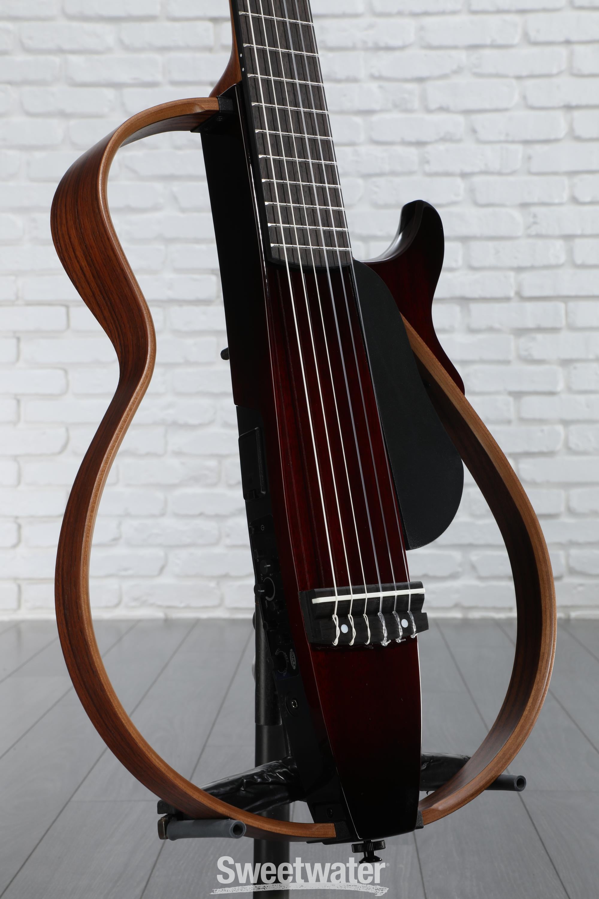 k*6様 YAMAHA SLG200N CRB Yamaha SLG200NCRB Silent Guitar Nylon String w/GigBag Redbrt