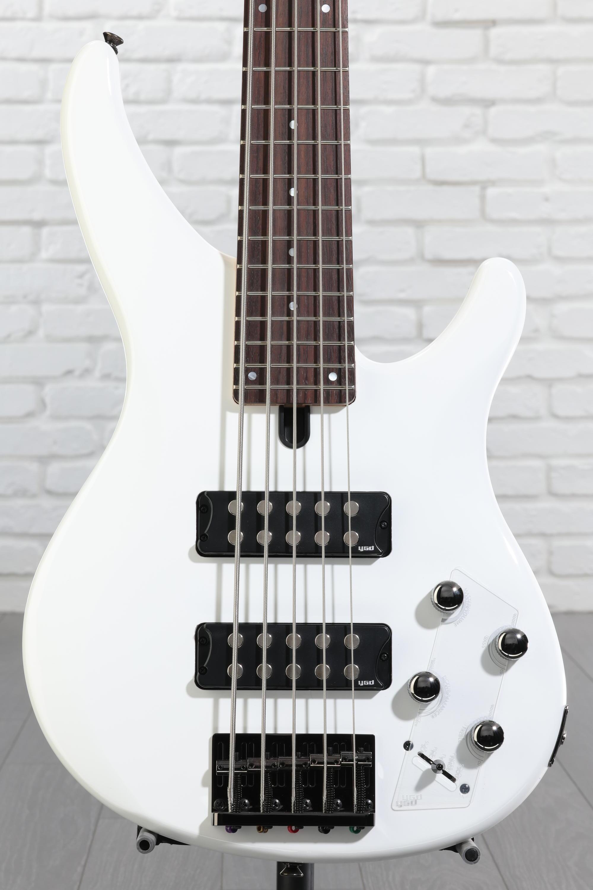 Yamaha TRBX305 5-string Bass Guitar - White | Sweetwater