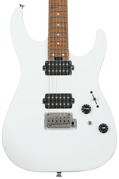 Charvel USA Select DK24 HH 2PT CM - Satin White | Sweetwater