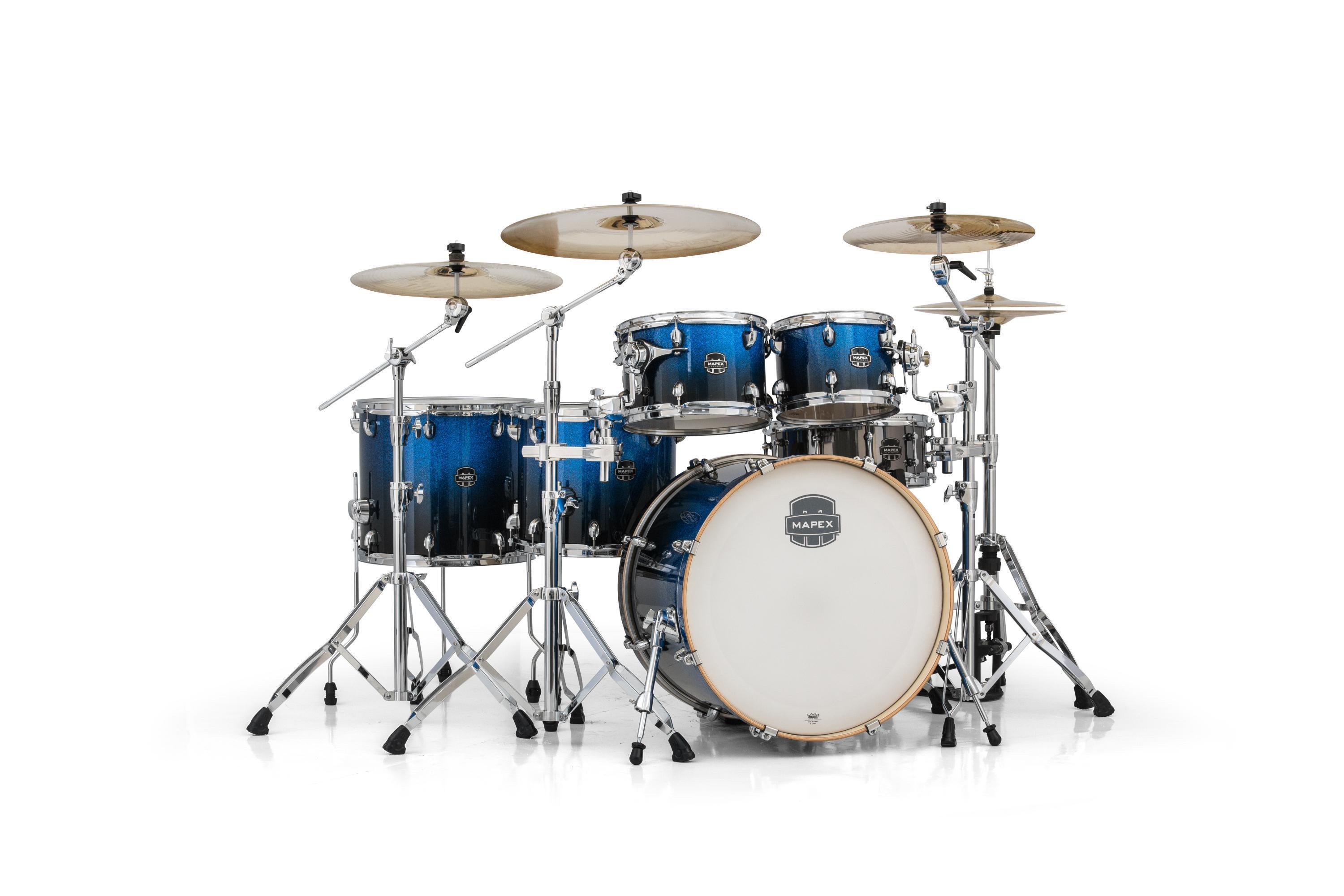 Mapex Armory 6-piece Studioease Fast Tom Shell Pack - Photon Blue