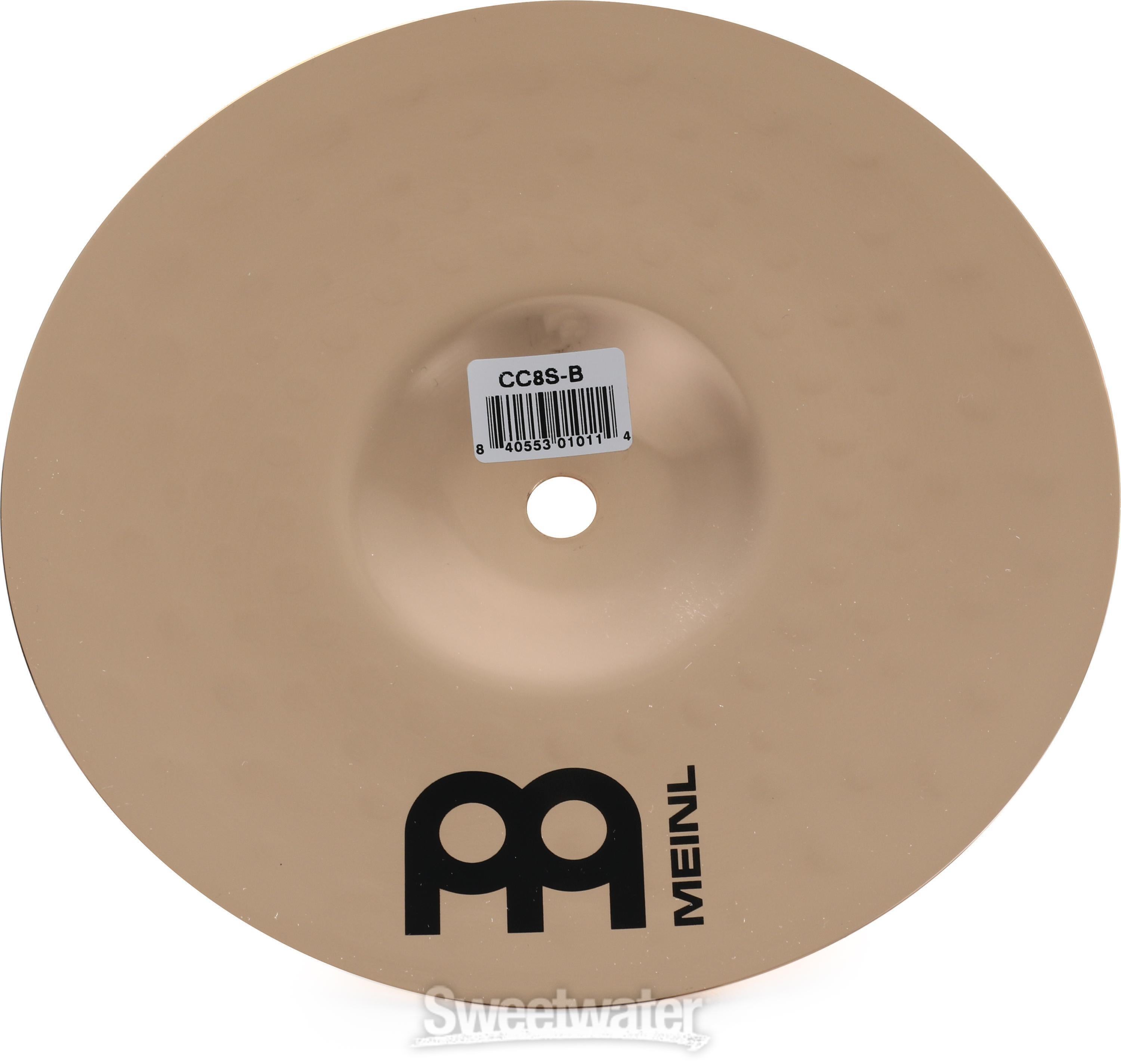 Meinl Cymbals 8 inch Classics Custom Brilliant Splash Cymbal