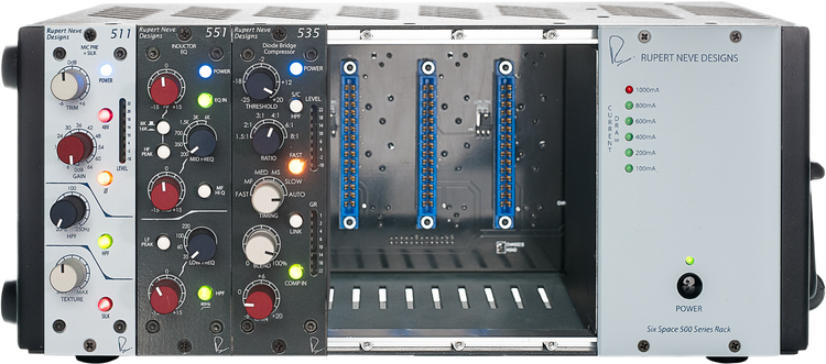 Rupert Neve Designs R6 6-slot 500 Series Chassis Channel