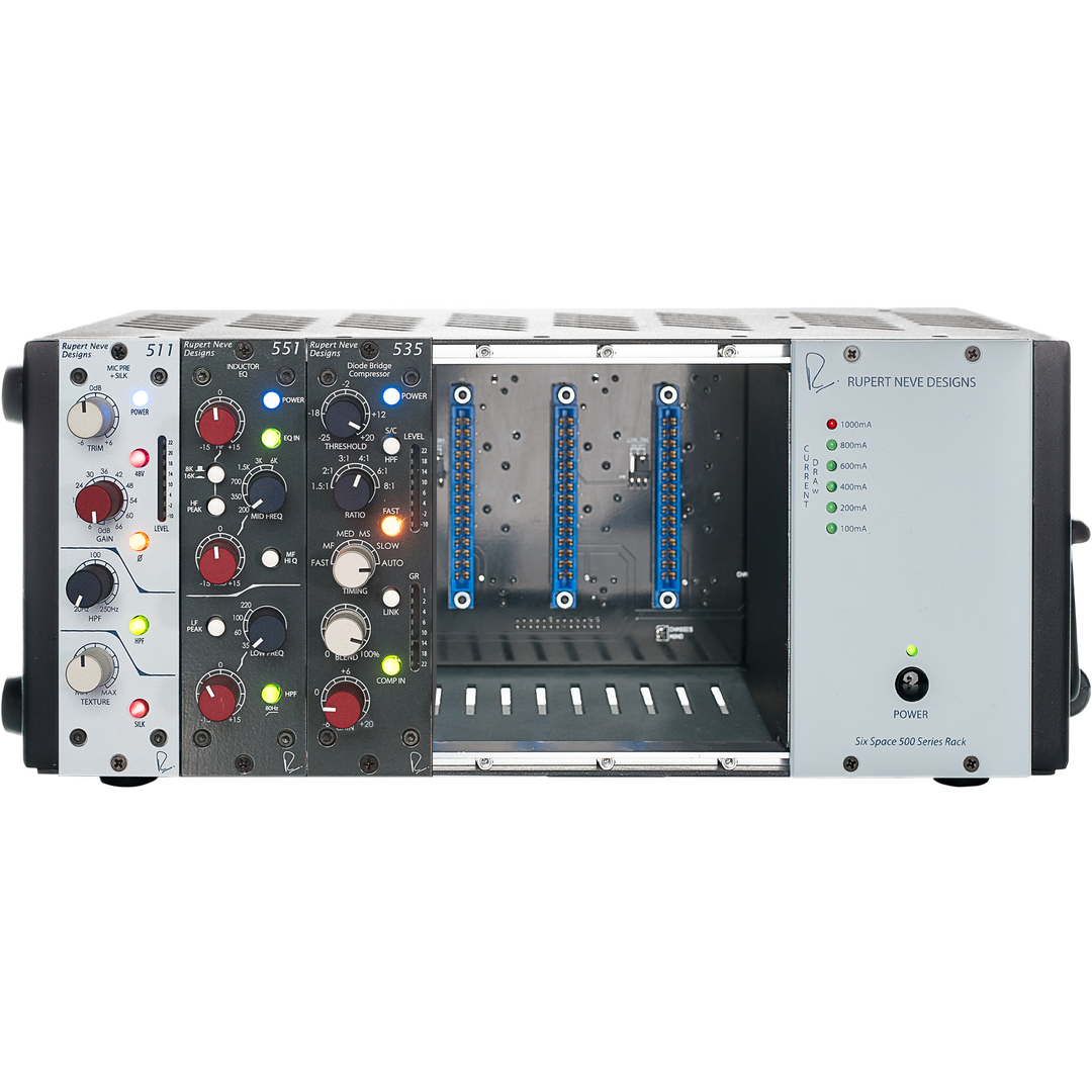 Rupert Neve Designs R6 6-slot 500 Series Chassis Channel Strip Rupert Neve Designs R6 6-slot 500 Series Chassis Channel Strip