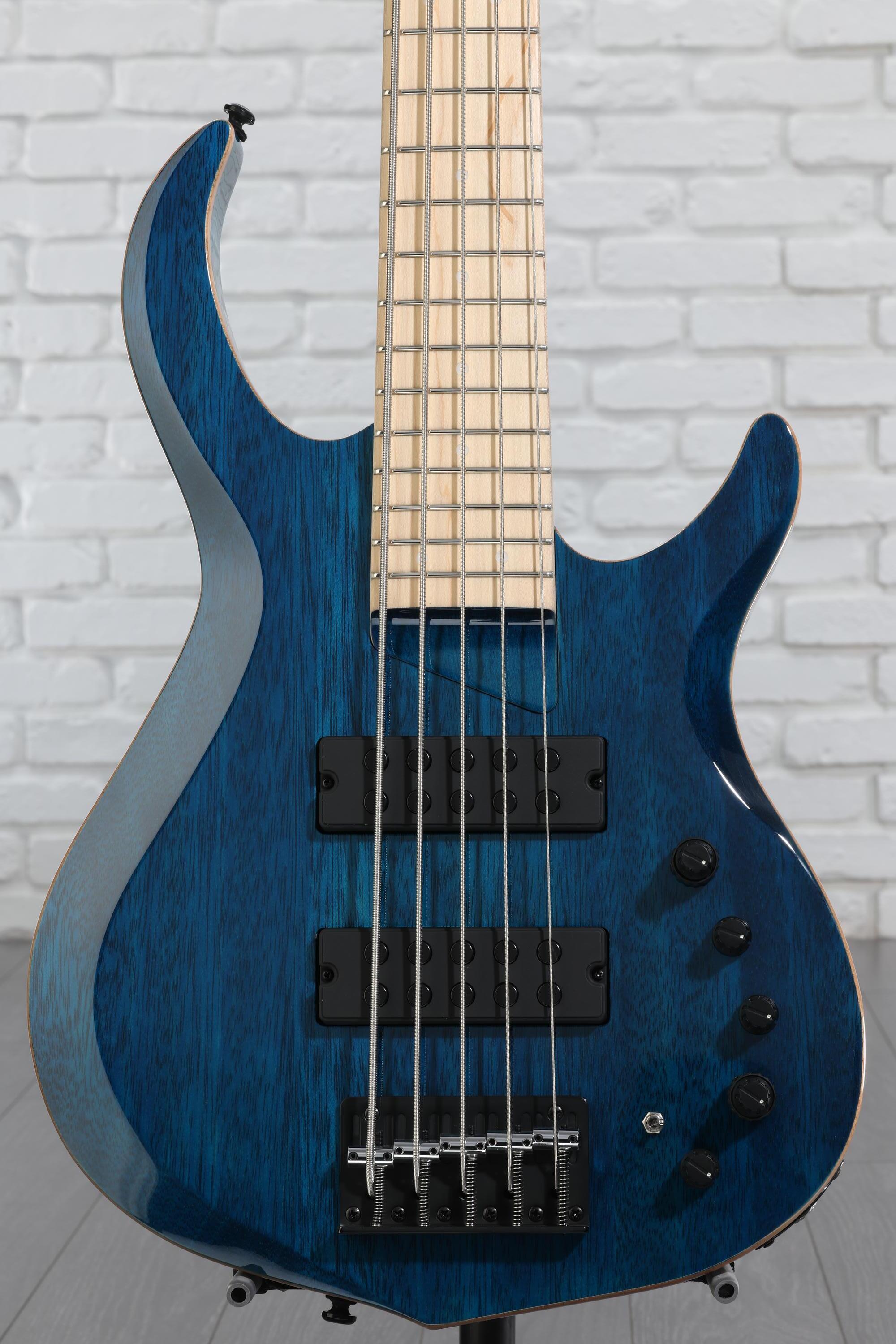 Marcus Miller M2 エレキベースレフティ 5弦 青 Sire Marcus Miller M2-5 LH TRANSPARENT BLUE 5弦ベース 左利き