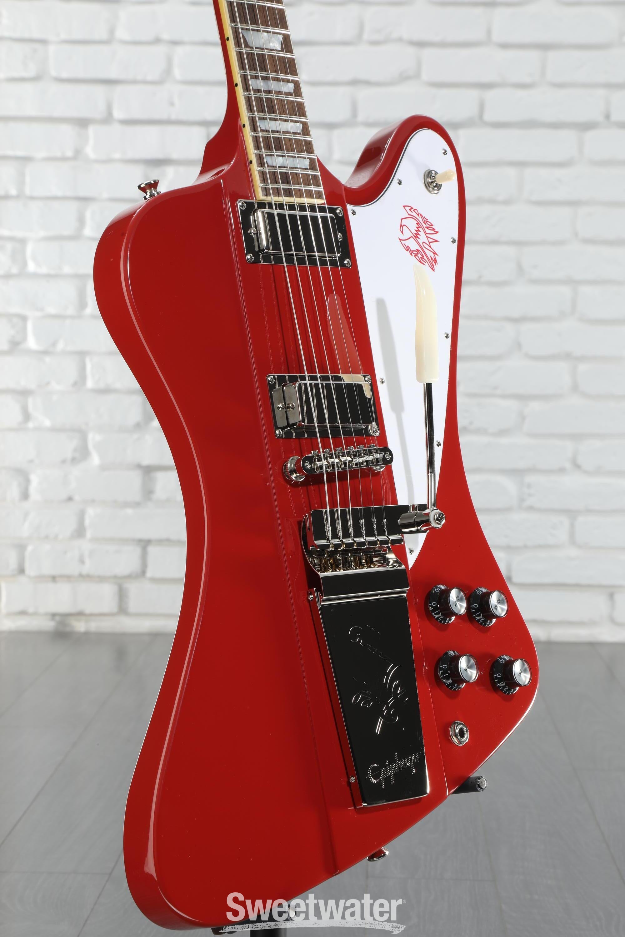 Epiphone 1963 Firebird V Electric Guitar - Ember Red