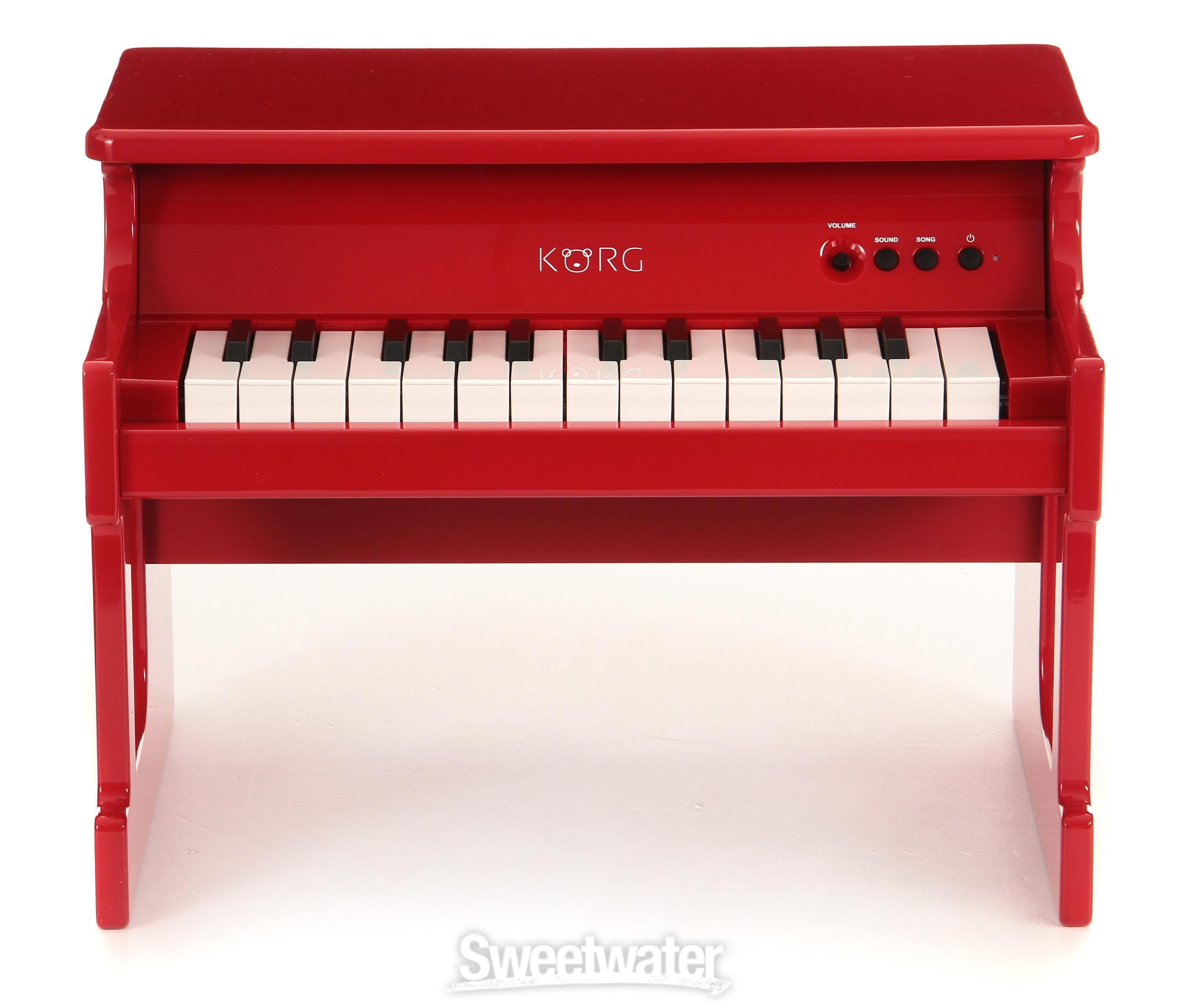 Korg tinyPiano Digital Toy Piano - Red | Sweetwater