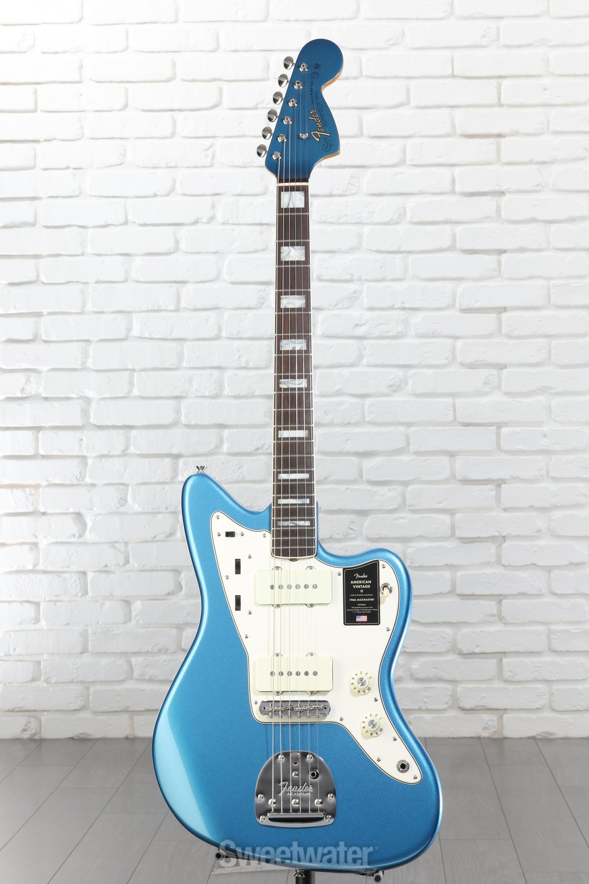 Fender American Vintage II 1966 Jazzmaster Electric Guitar - Lake