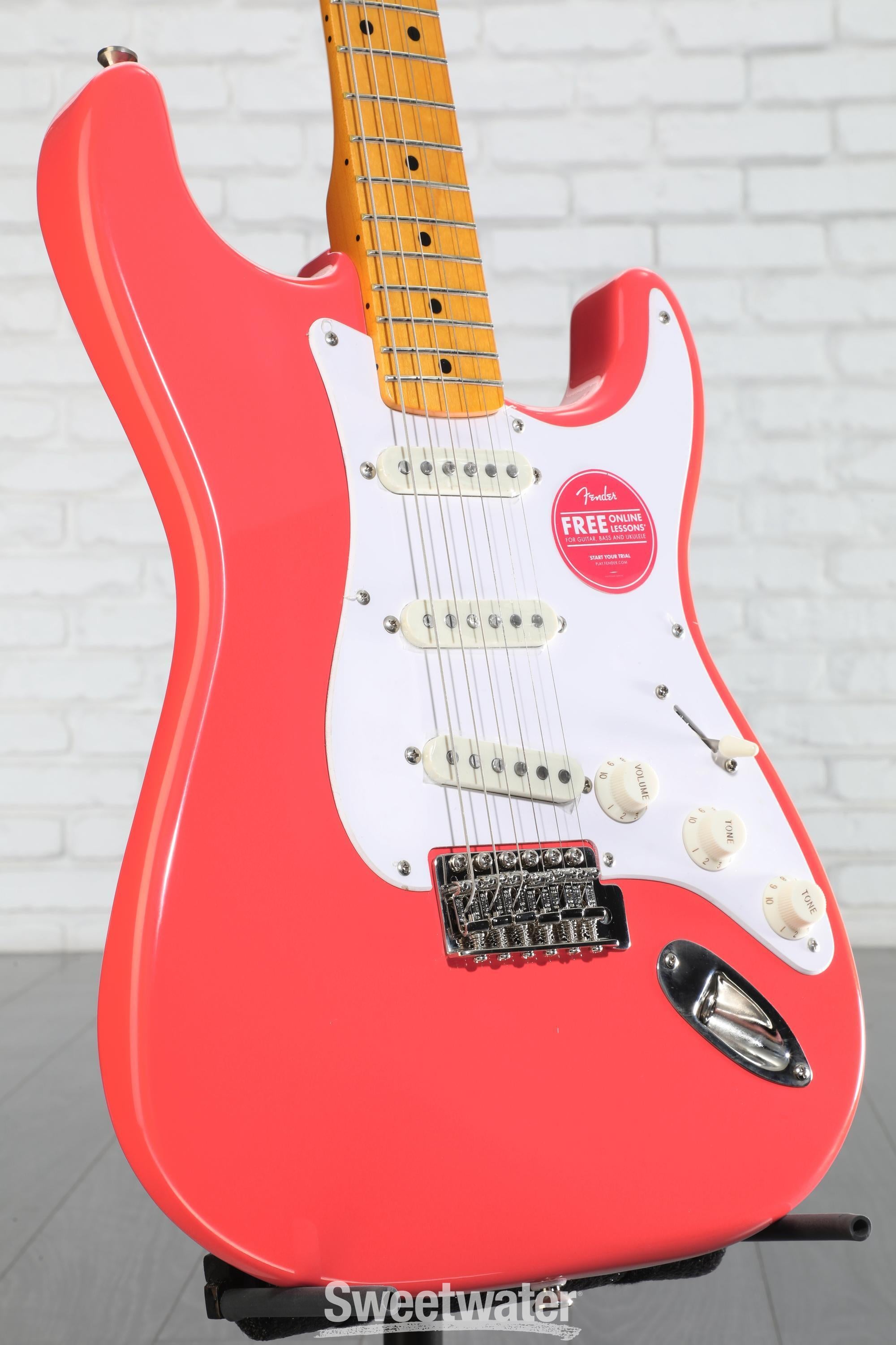 Squier Classic Vibe '50s Stratocaster - Fiesta Red | Sweetwater