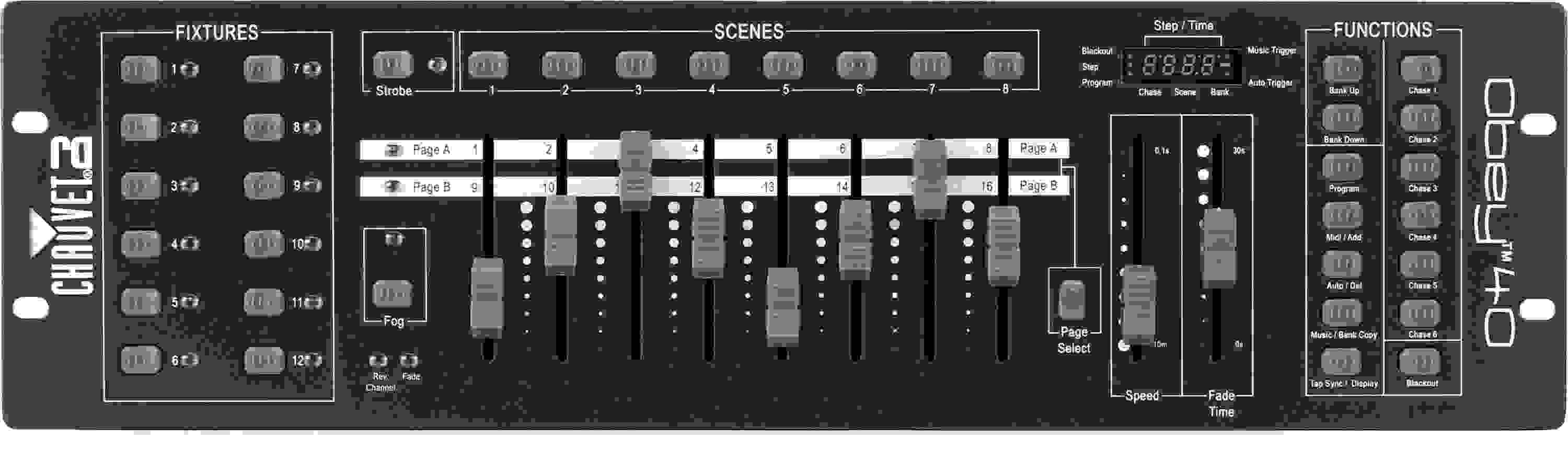 Chauvet DJ Obey 40 192-channel DMX Lighting Controller