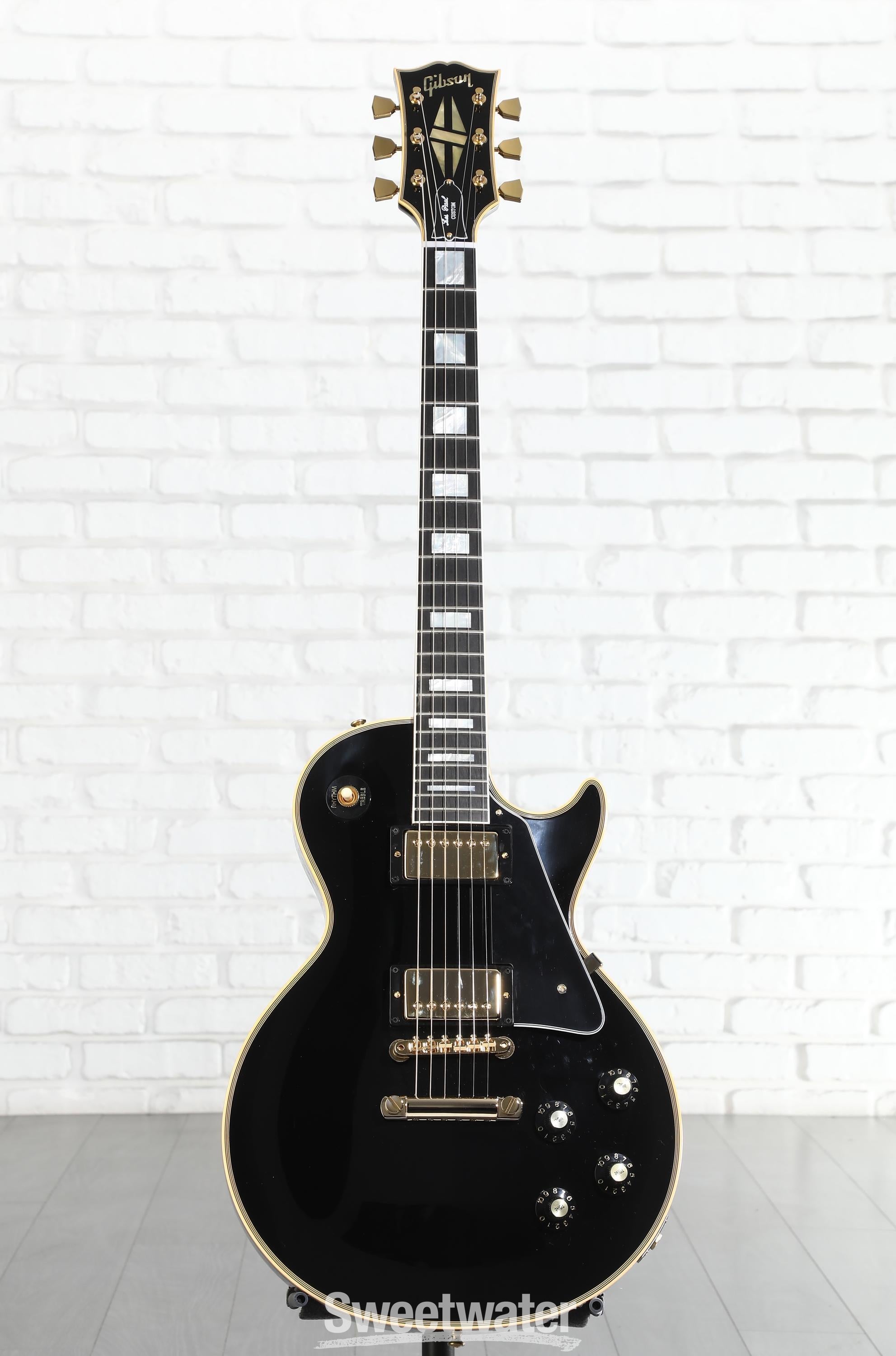 Gibson Custom 1968 Les Paul Custom Reissue Electric Guitar - Ebony