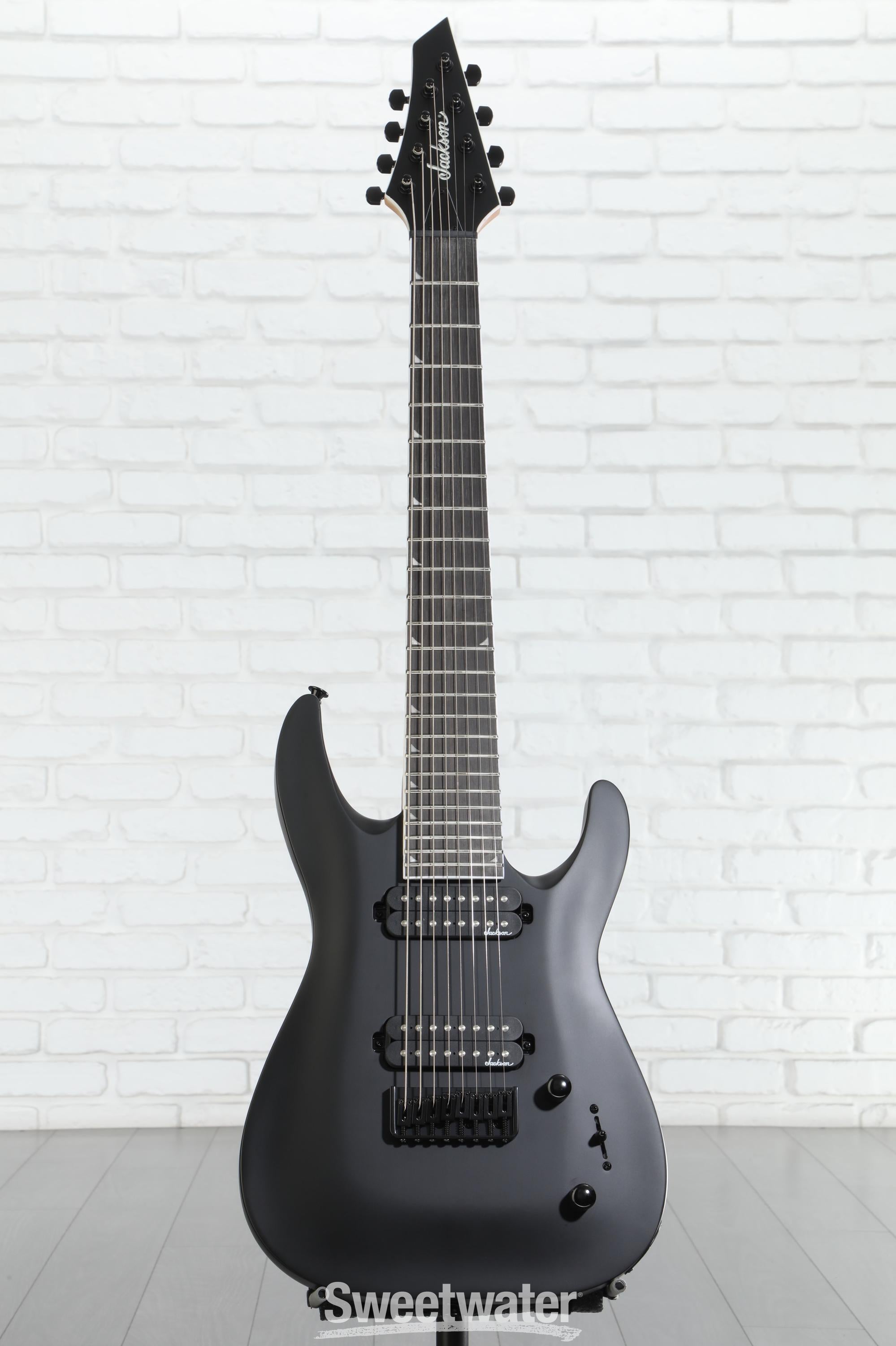 Jackson Dinky Arch Top JS32-8 DKA HT - Satin Black | Sweetwater
