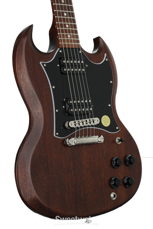 Gibson SG Faded 2017 T - Worn Brown with Soft Case | Sweetwater