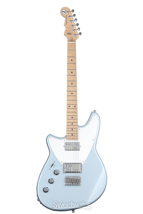 Reverend Billy Corgan Z-One Left-handed Electric Guitar - Silver