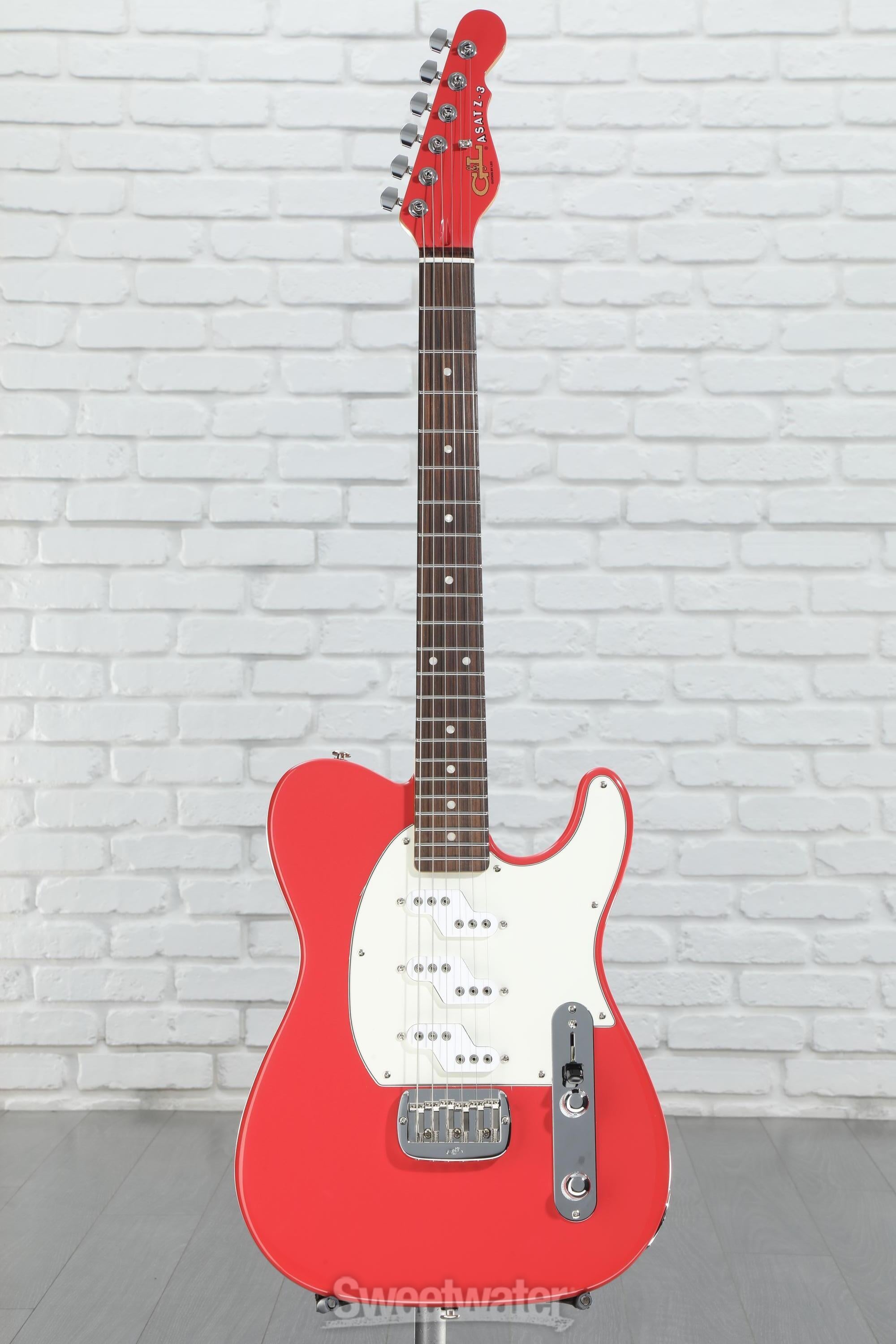 G&L Fullerton Deluxe ASAT Z3 Electric Guitar - Fiesta Red G&L Fullerton Deluxe ASAT Z3 Electric Guitar - Fiesta Red