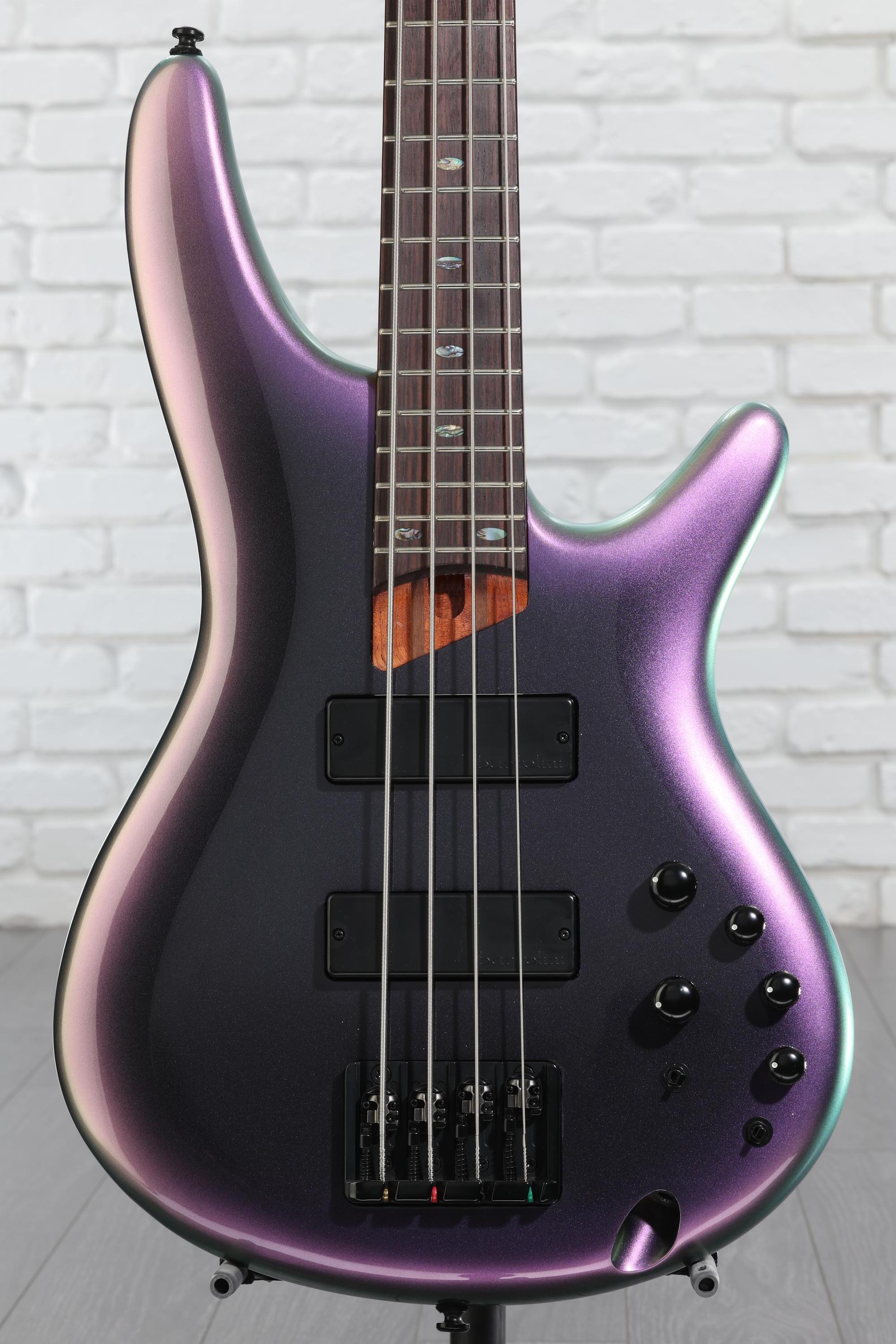 ベース Ibanez SR500 Ibanez SR500E Electric Bass Black Aurora Burst | Guitar Center