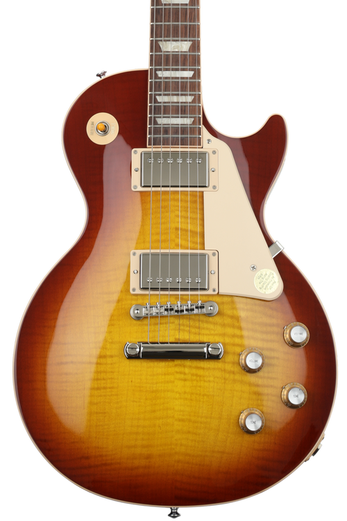 ギター gibson les paul standard 60s iced tea Gibson Les Paul Standard '60s Figured Top Electric Guitar