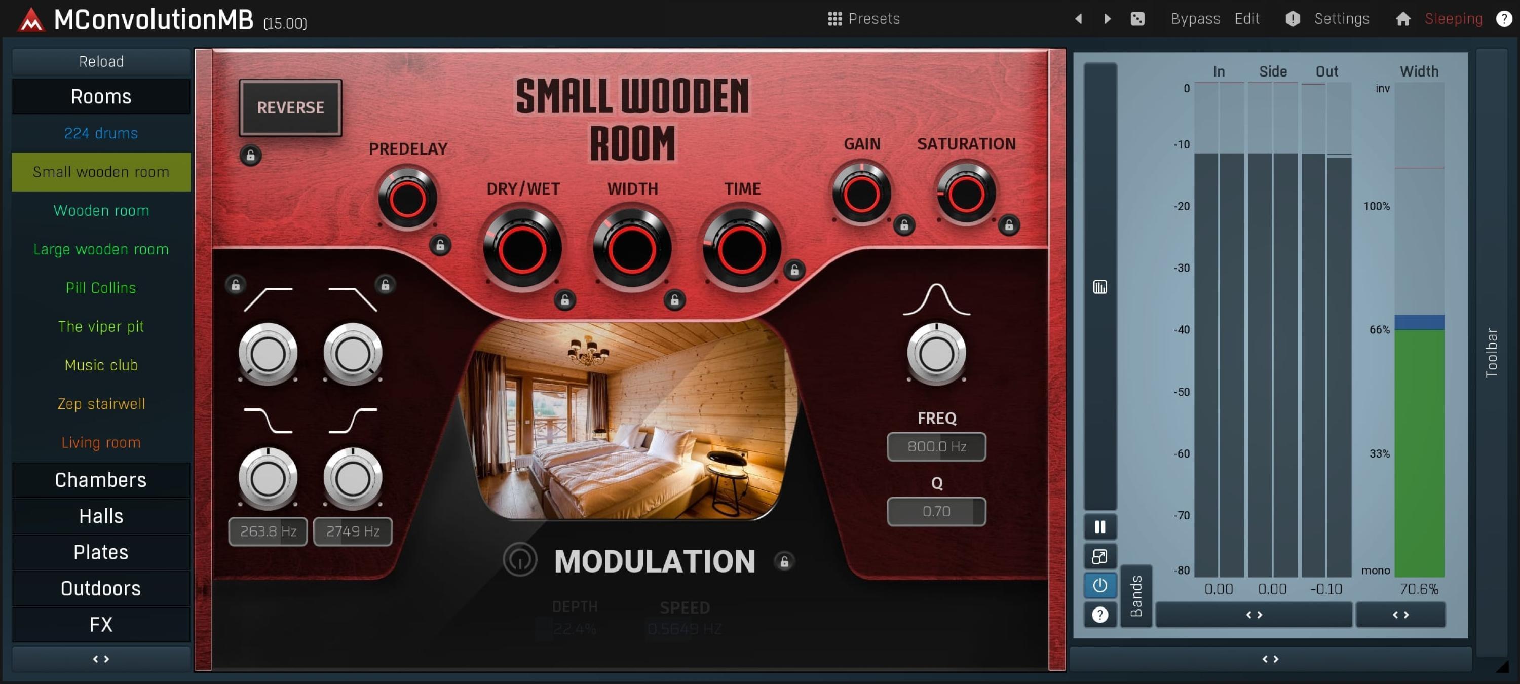 Photo of MeldaProduction MConvolutionMB Convolution Reverb Plug-in
