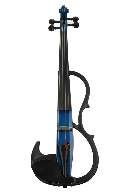 Yamaha Silent Series SV-200 Electric Violin - Blue | Sweetwater