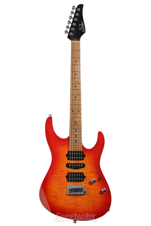Suhr Modern Plus Electric Guitar - Fireburst | Sweetwater