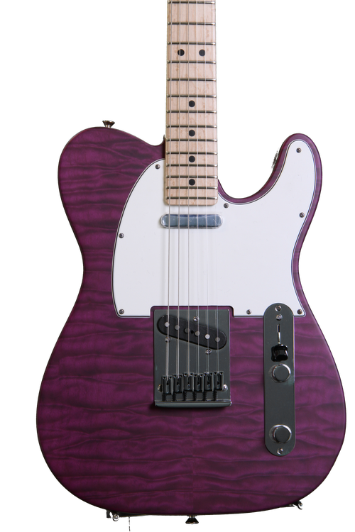 Fender Custom Shop 2014 Custom Deluxe Tele - Purple Trans Fender Custom Shop 2014 Custom Deluxe Tele - Purple Trans