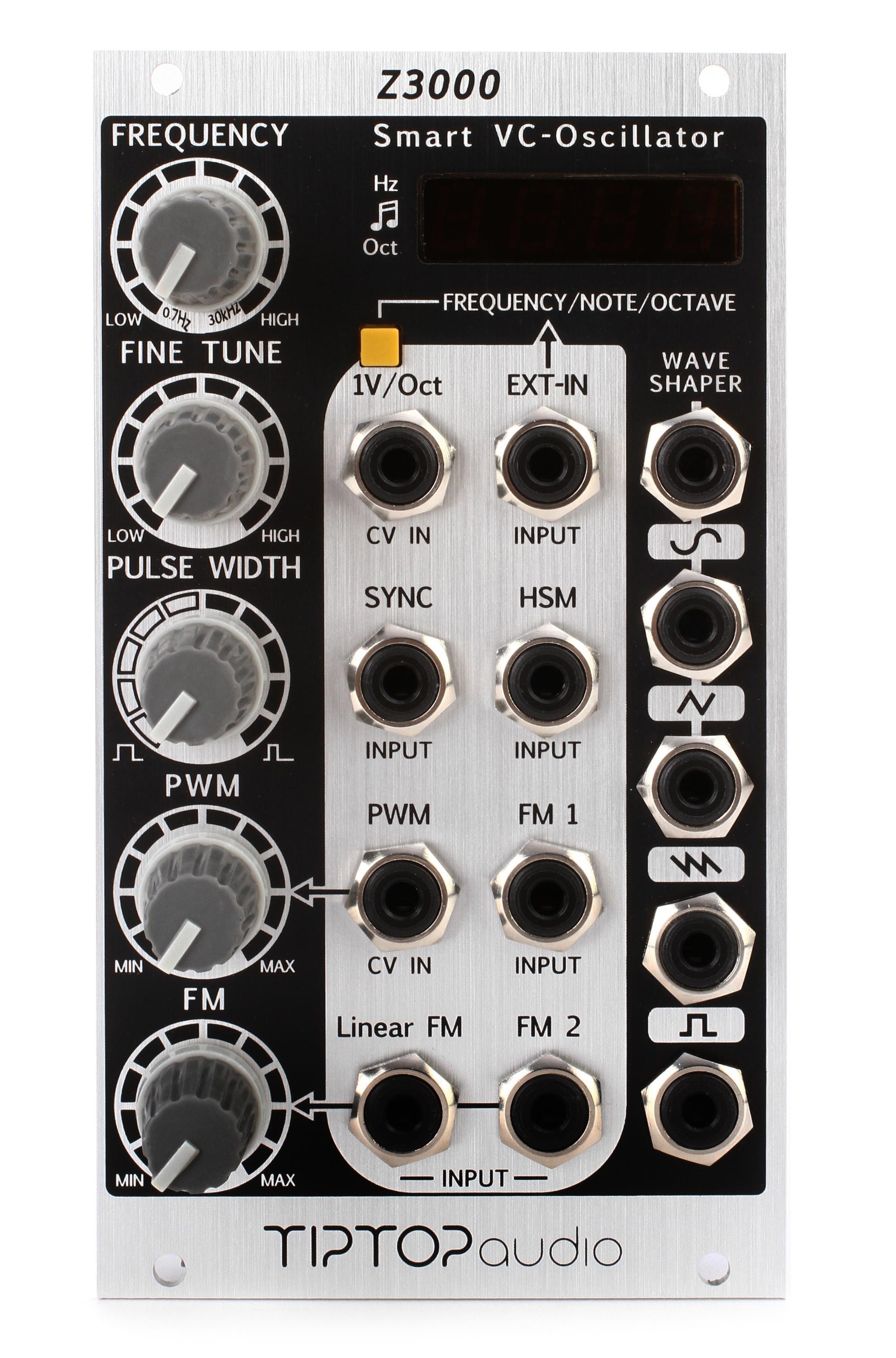 Tiptop Audio Z3000 Smart VCO MKII Eurorack Module Sweetwater