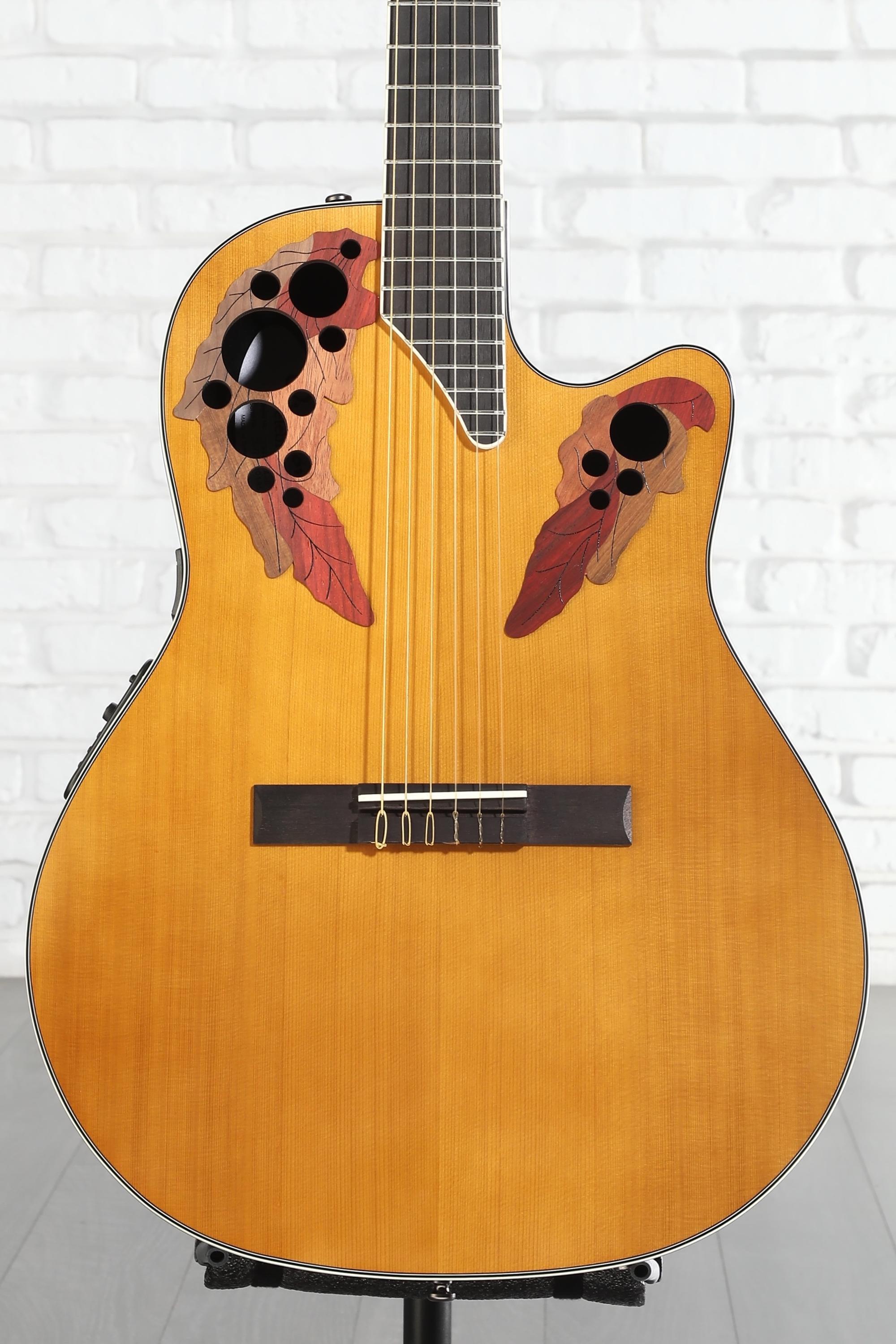 Ovation Celebrity Elite CE44C-4A Mid-depth Classical - Natural