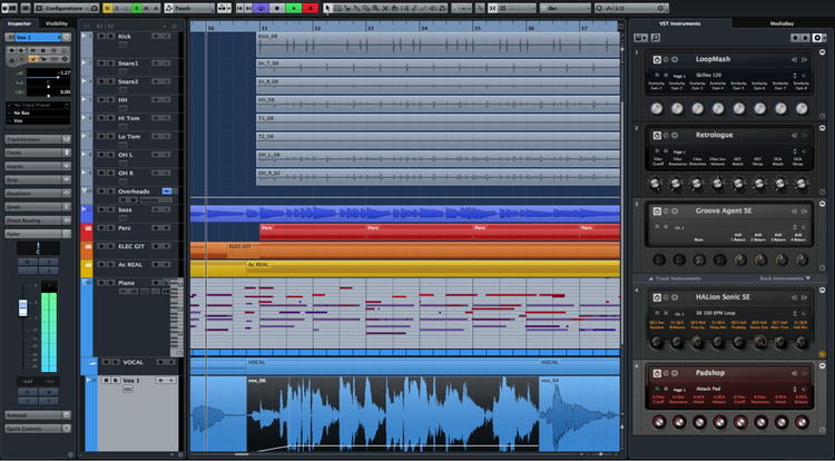 Steinberg Cubase Pro 8.5 Update from Cubase AI, LE, Elements