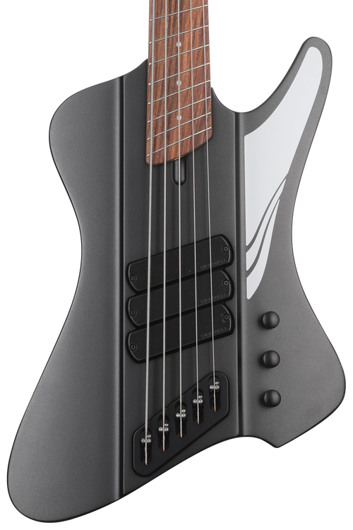 Dingwall Guitars D-Roc 5-string Electric Bass Guitar - Matte Metallic Black