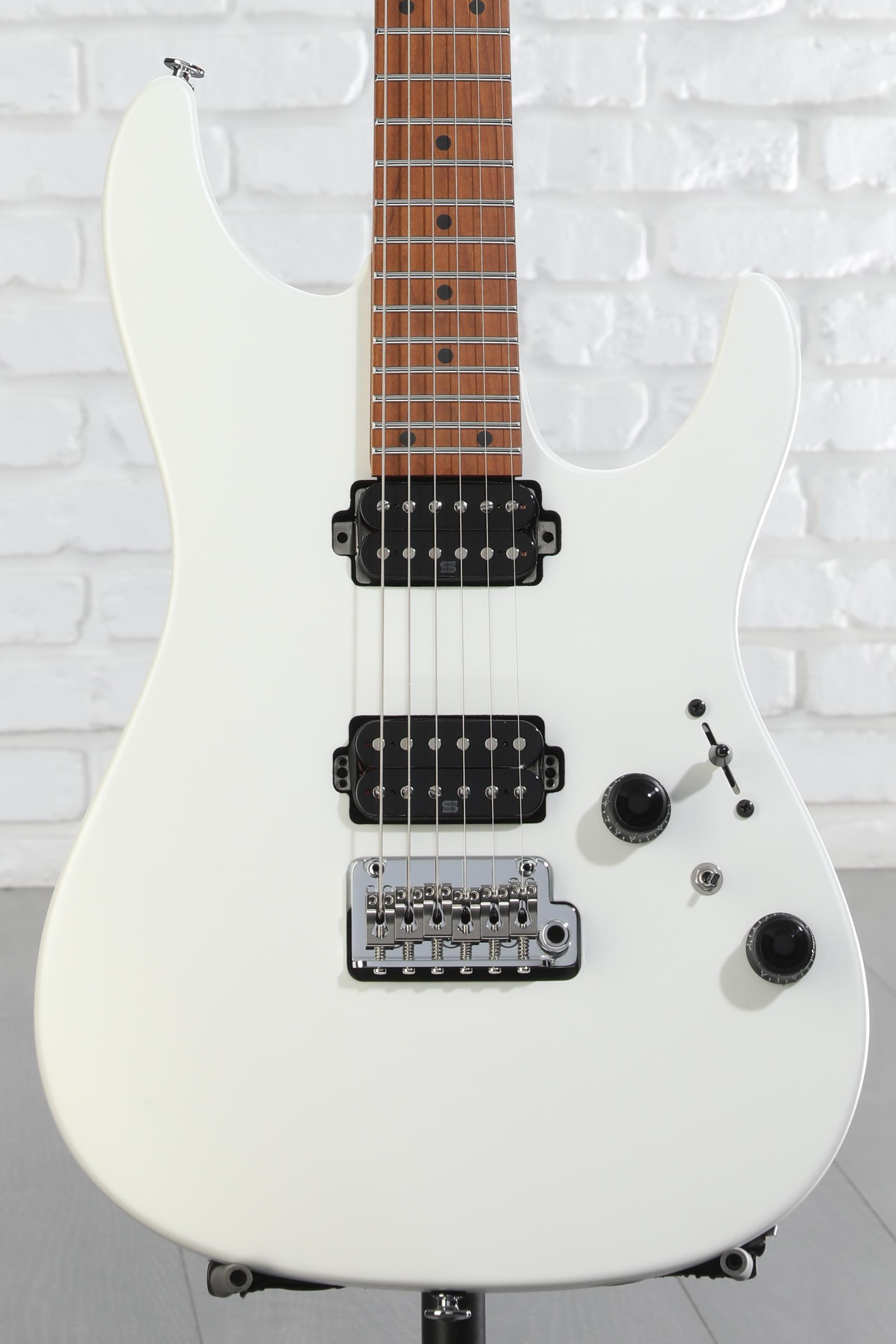 Ibanez Prestige AZ2402 Electric Guitar - Pearl White Flat