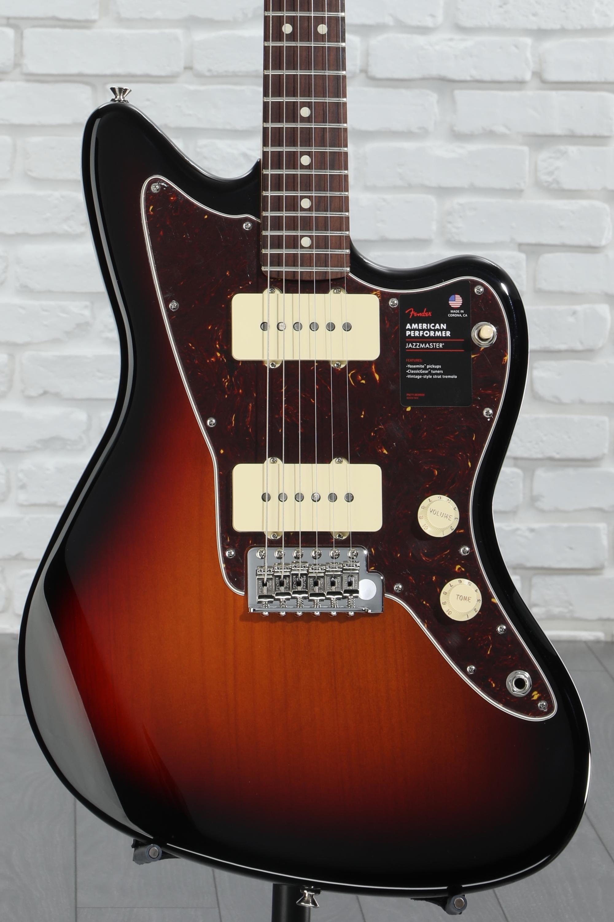 Fender American Performer Jazzmaster Rosewood Fingerboard