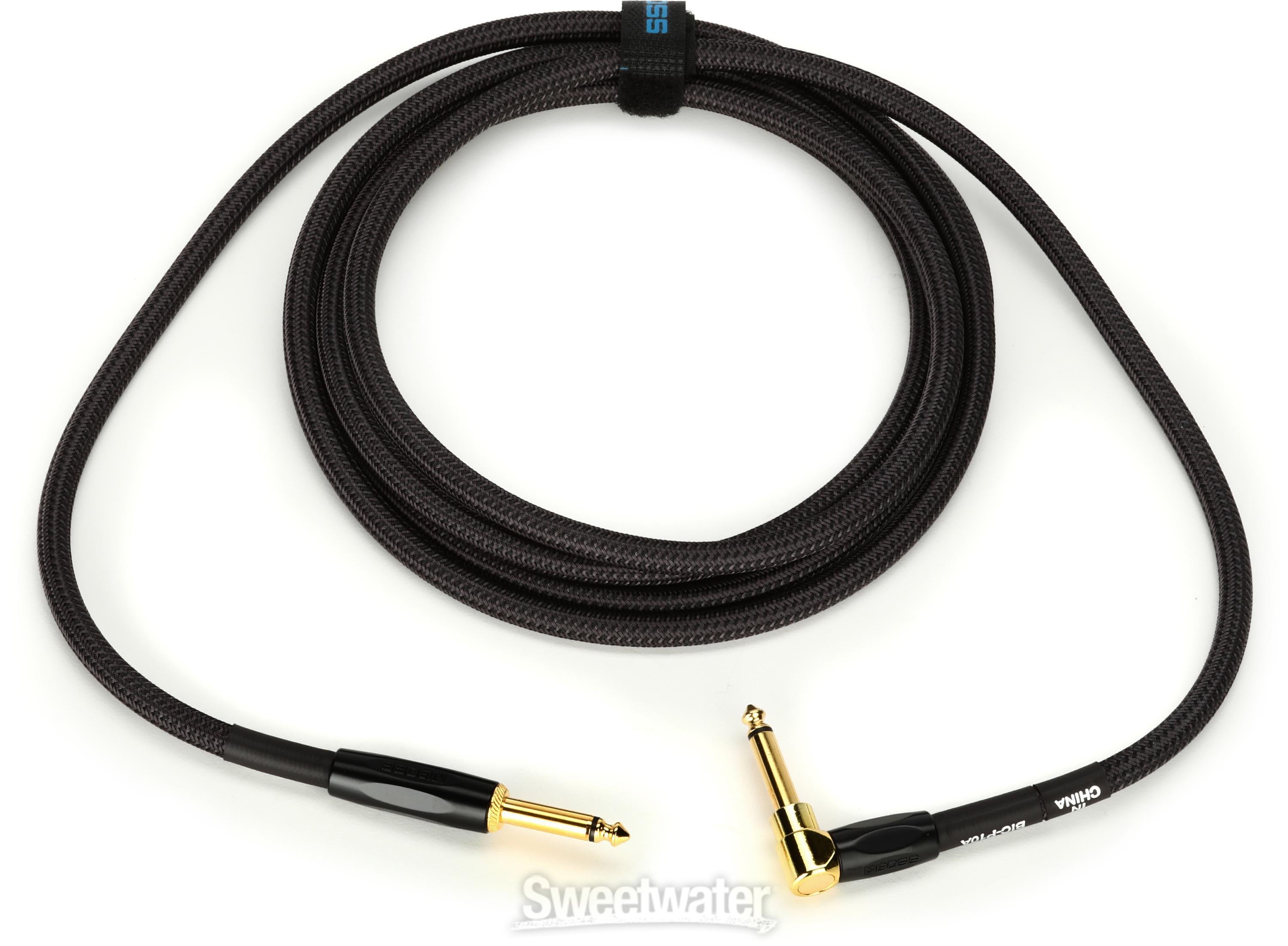 Boss BIC-P10A Premium Angled-to-Straight Instrument Cable - 10