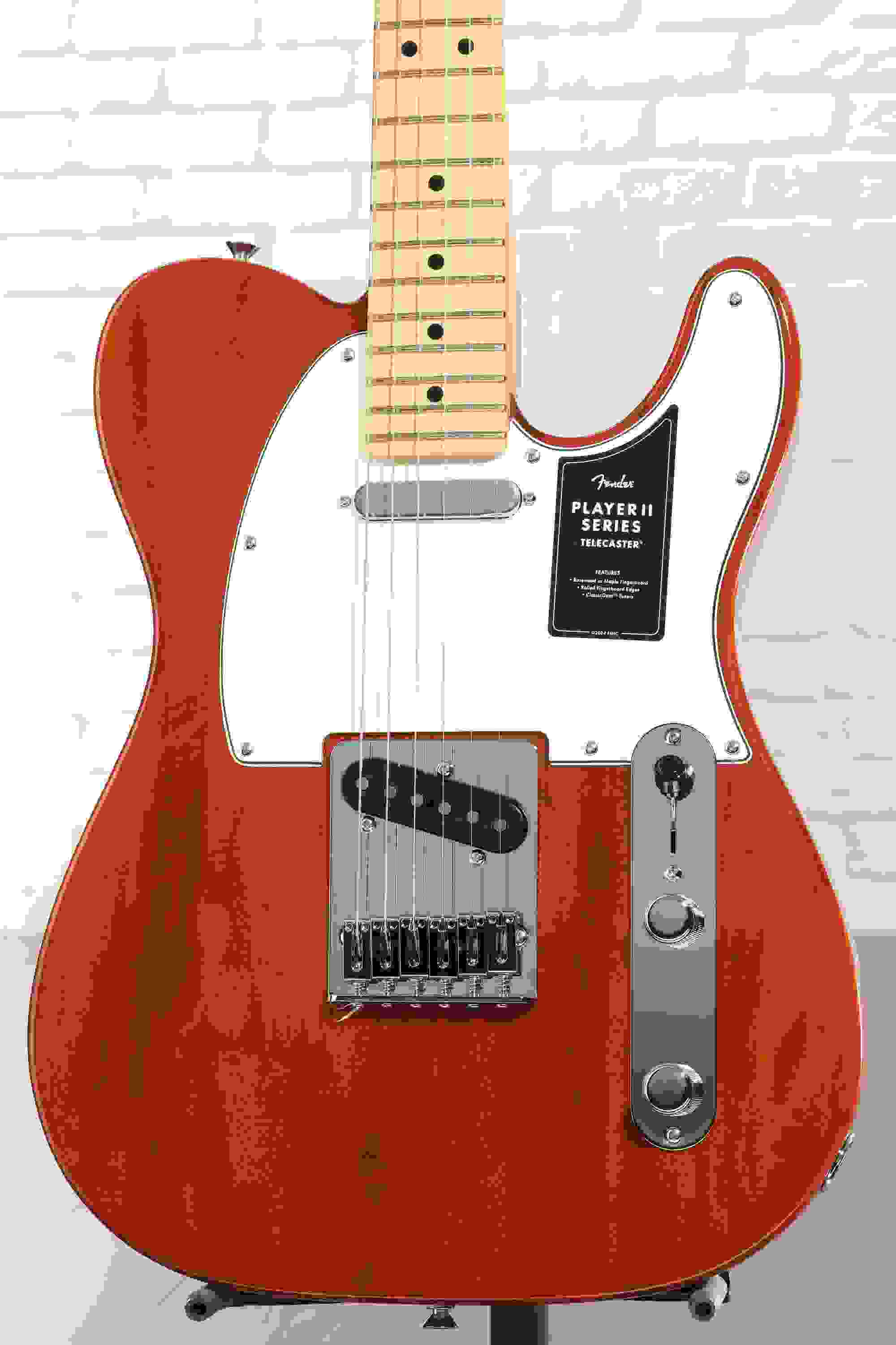 Fender Player II Telecaster Electric Guitar - Mocha with Maple Fingerboard