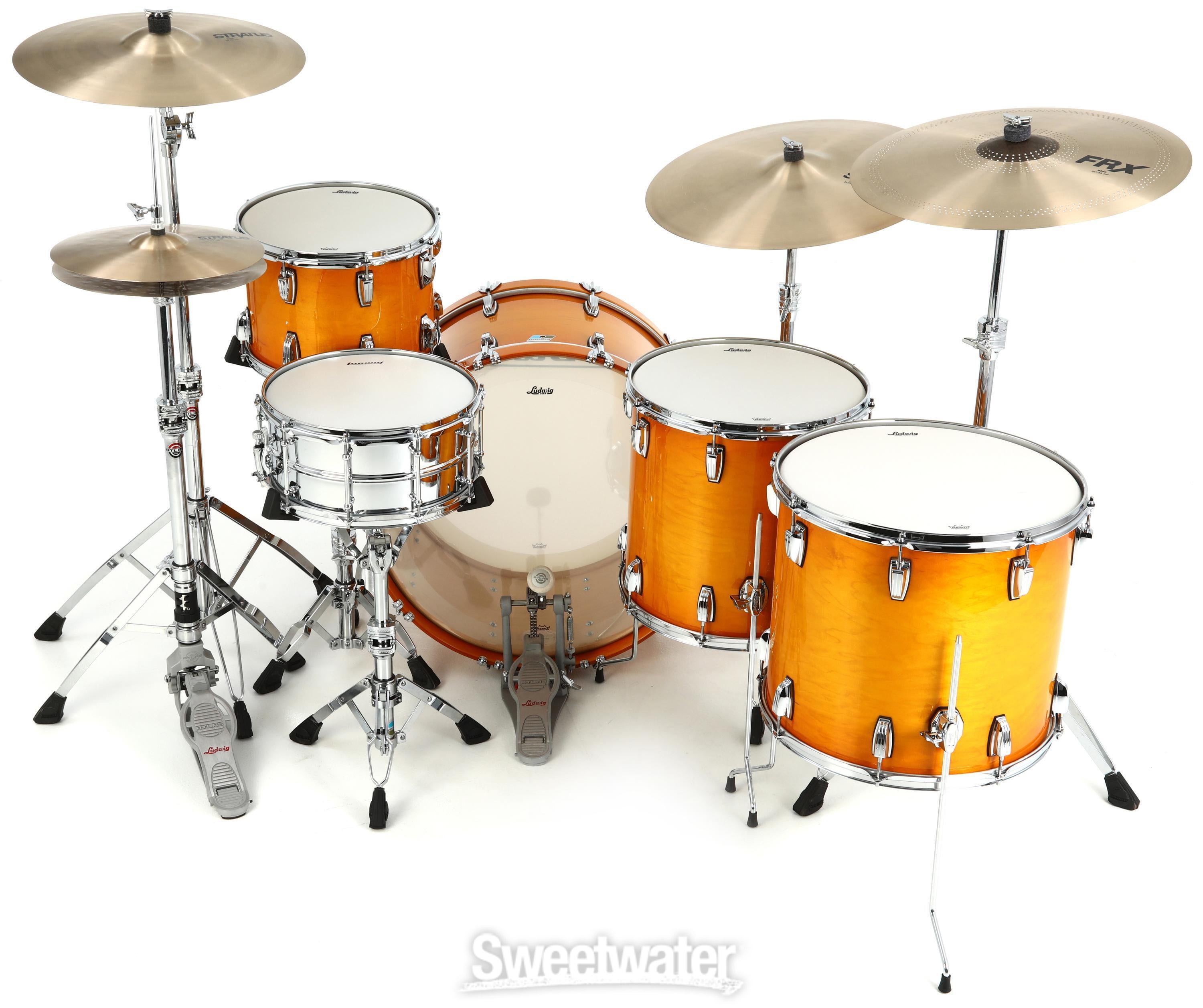 Ludwig Legacy Maple Zep 4-teiliger KesselLudwig Legacy Maple Zep 4-teiliger Kessel  