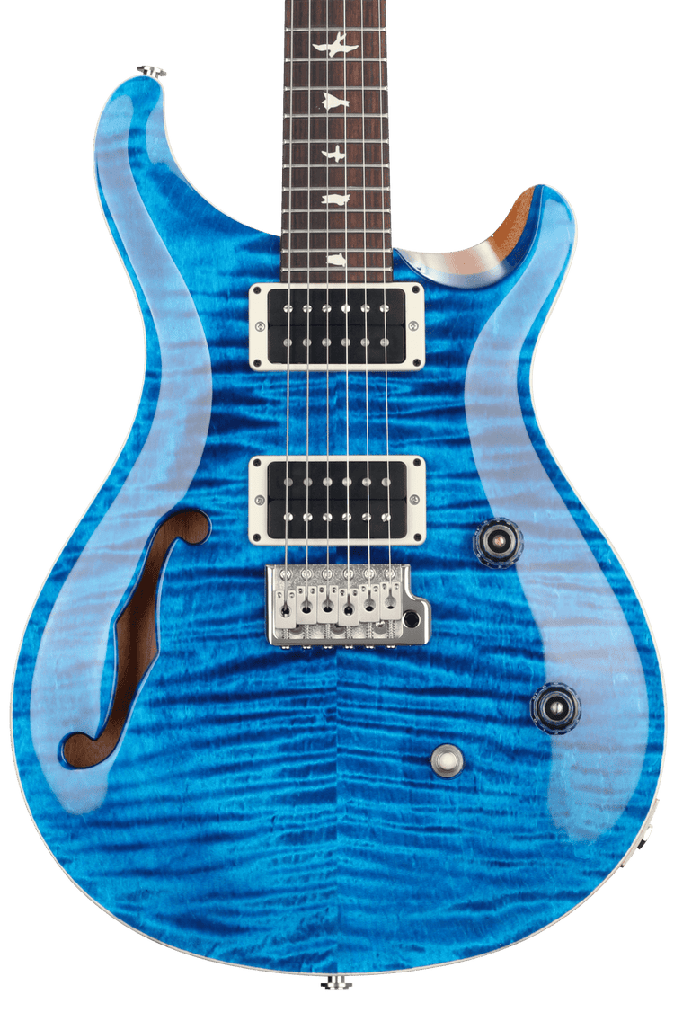PRS CE 24 Semi-Hollow Electric Guitar - Blue Matteo | Sweetwater