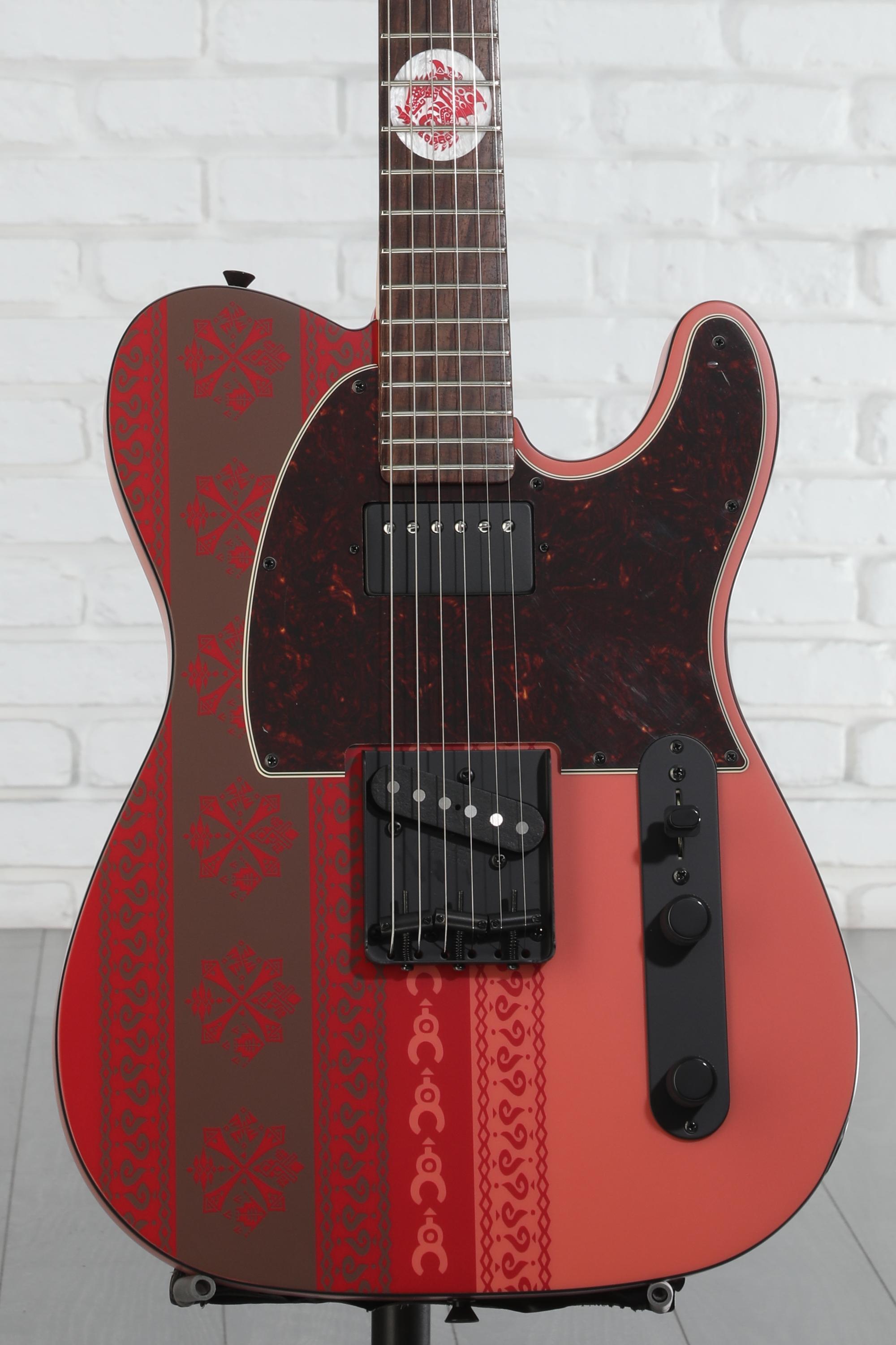 Fender Monster Hunter Telecaster Electric Guitar - Rathalos