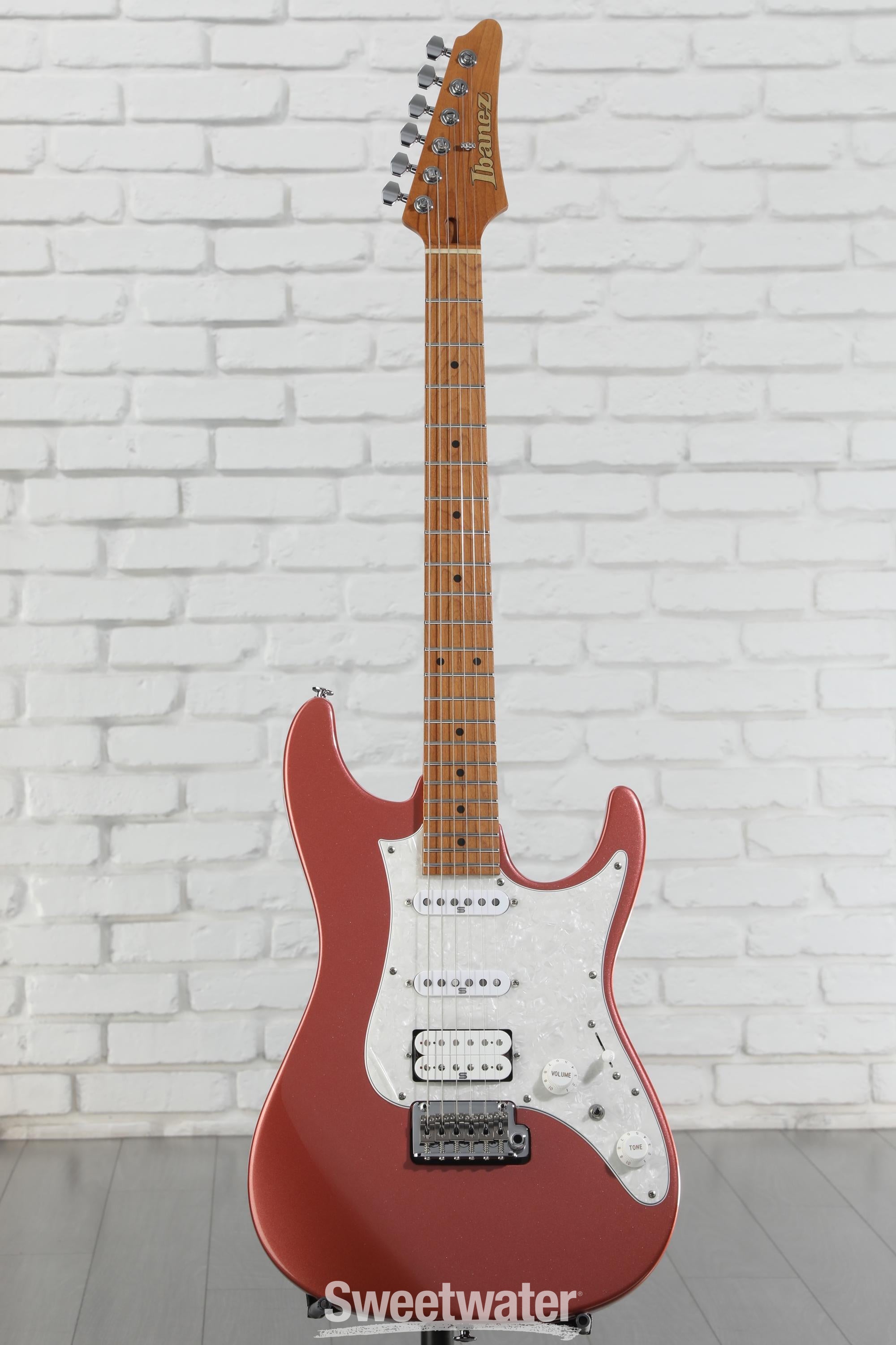 Ibanez AZ2204 Prestige HRM 限定色 Ibanez Prestige AZ2204 Electric Guitar - Hazy Rose Metallic