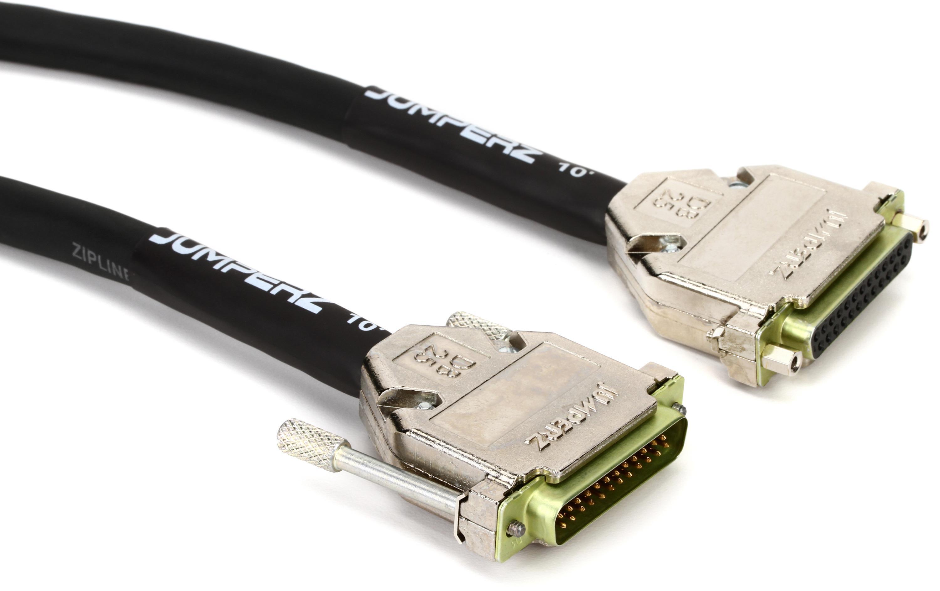 Photo of JUMPERZ 10' JDB25M-DB25F-10 Pro Audio Interconnect