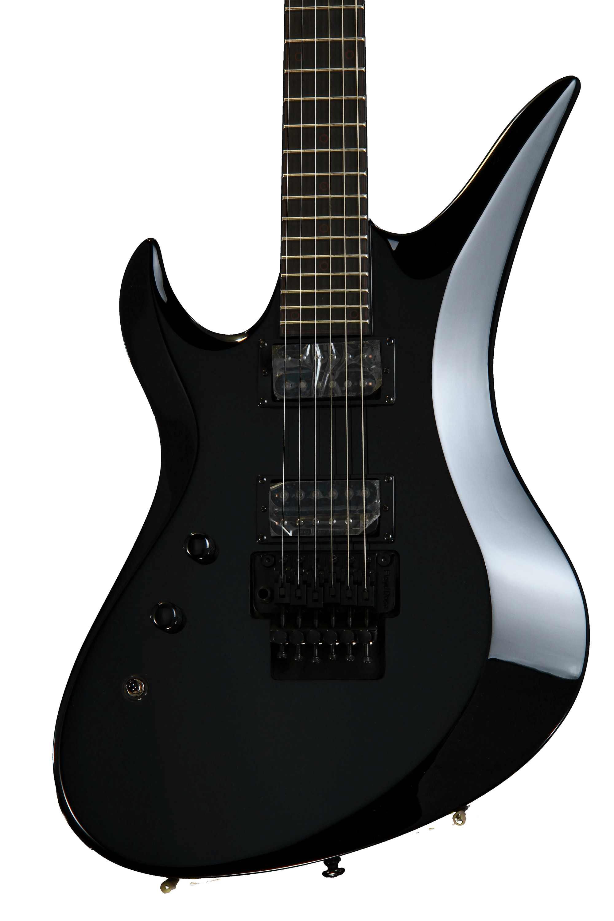 Schecter Blackjack A-6 w/Floyd Rose, Left-Handed - Gloss Black