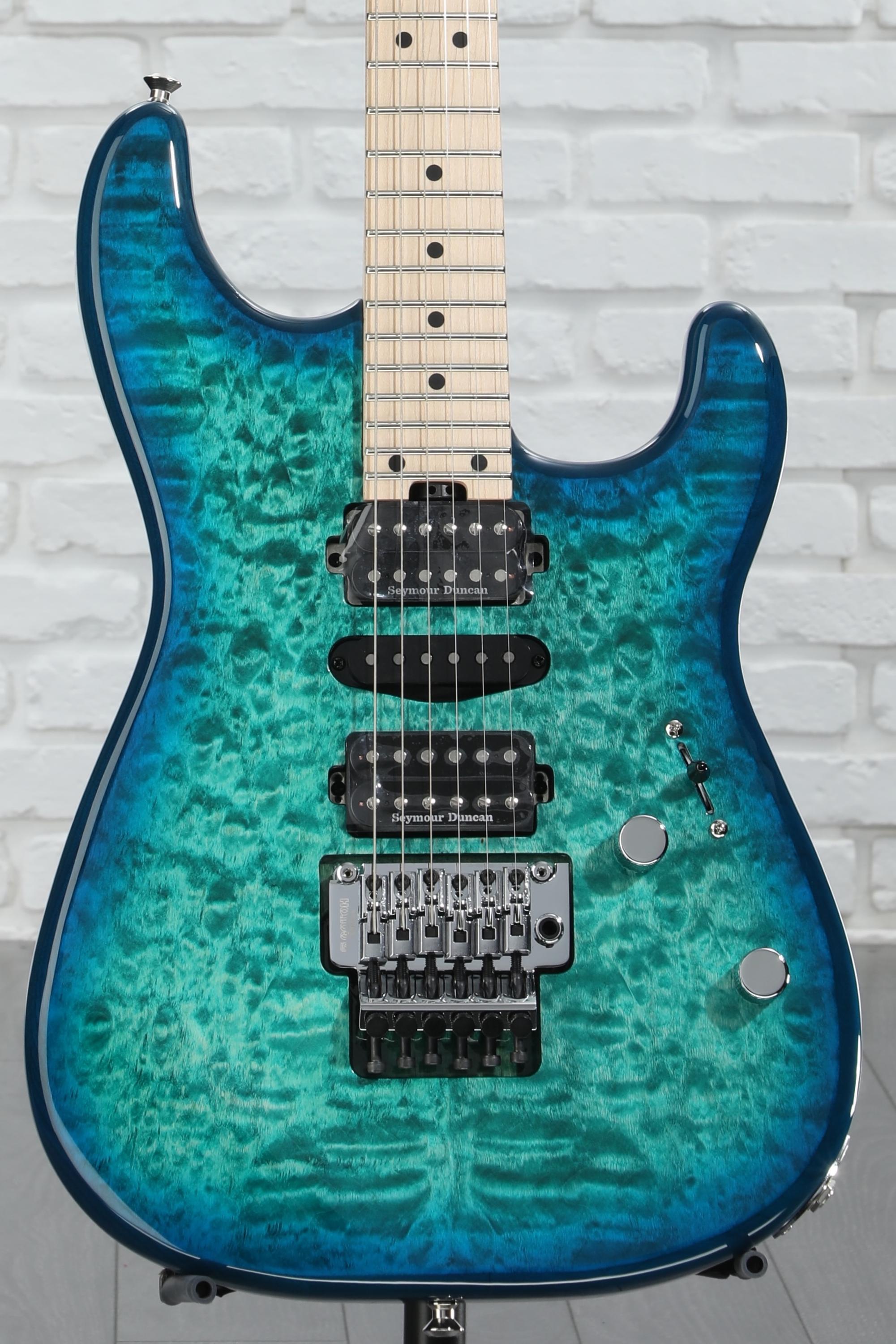 Charvel MJ San Dimas Style 1 HSH FR M QM Electric Guitar