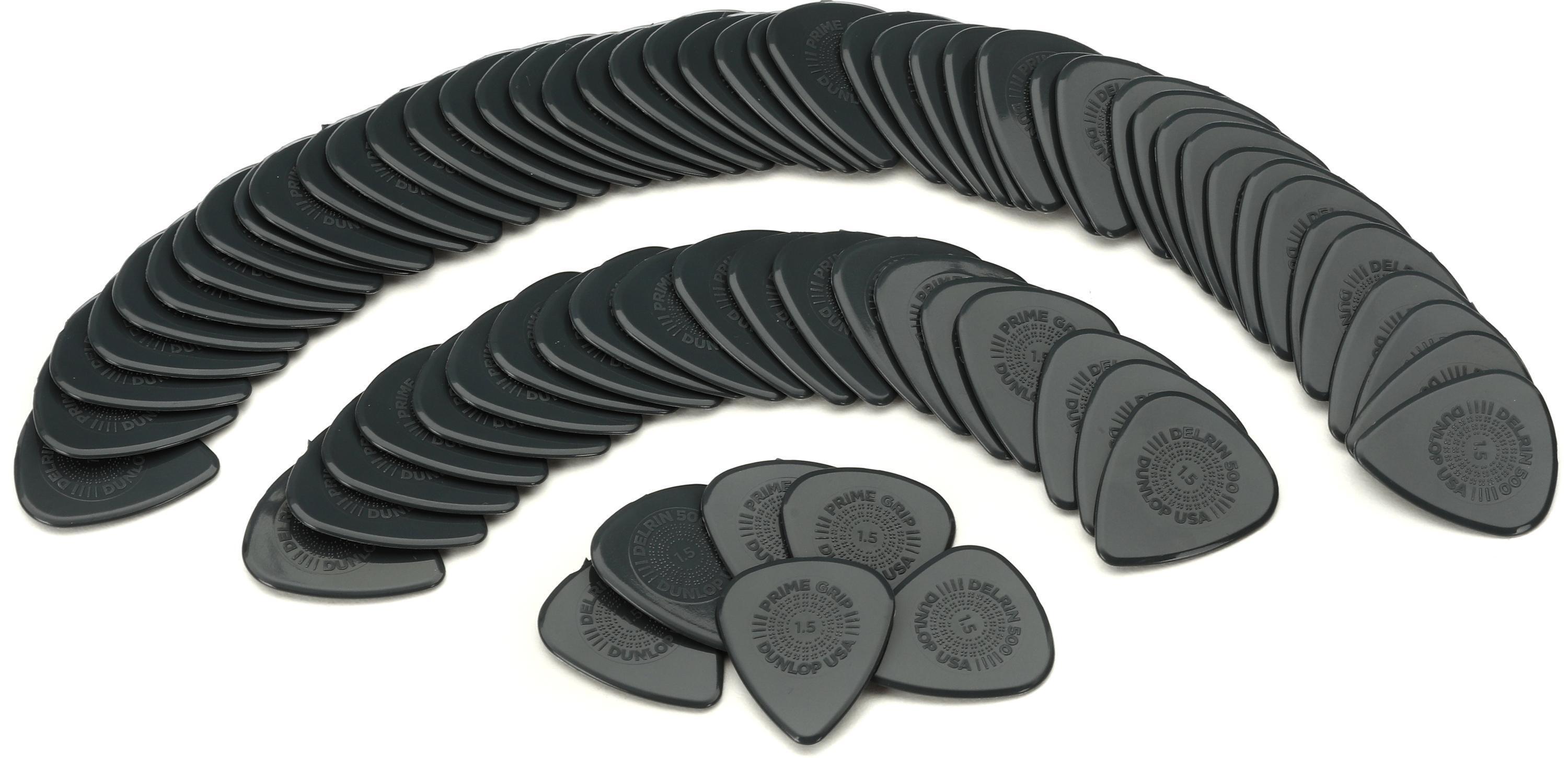 Photo of Dunlop 450R150 Prime Grip Delrin 500 Guitar Picks 1.50mm 72-pack