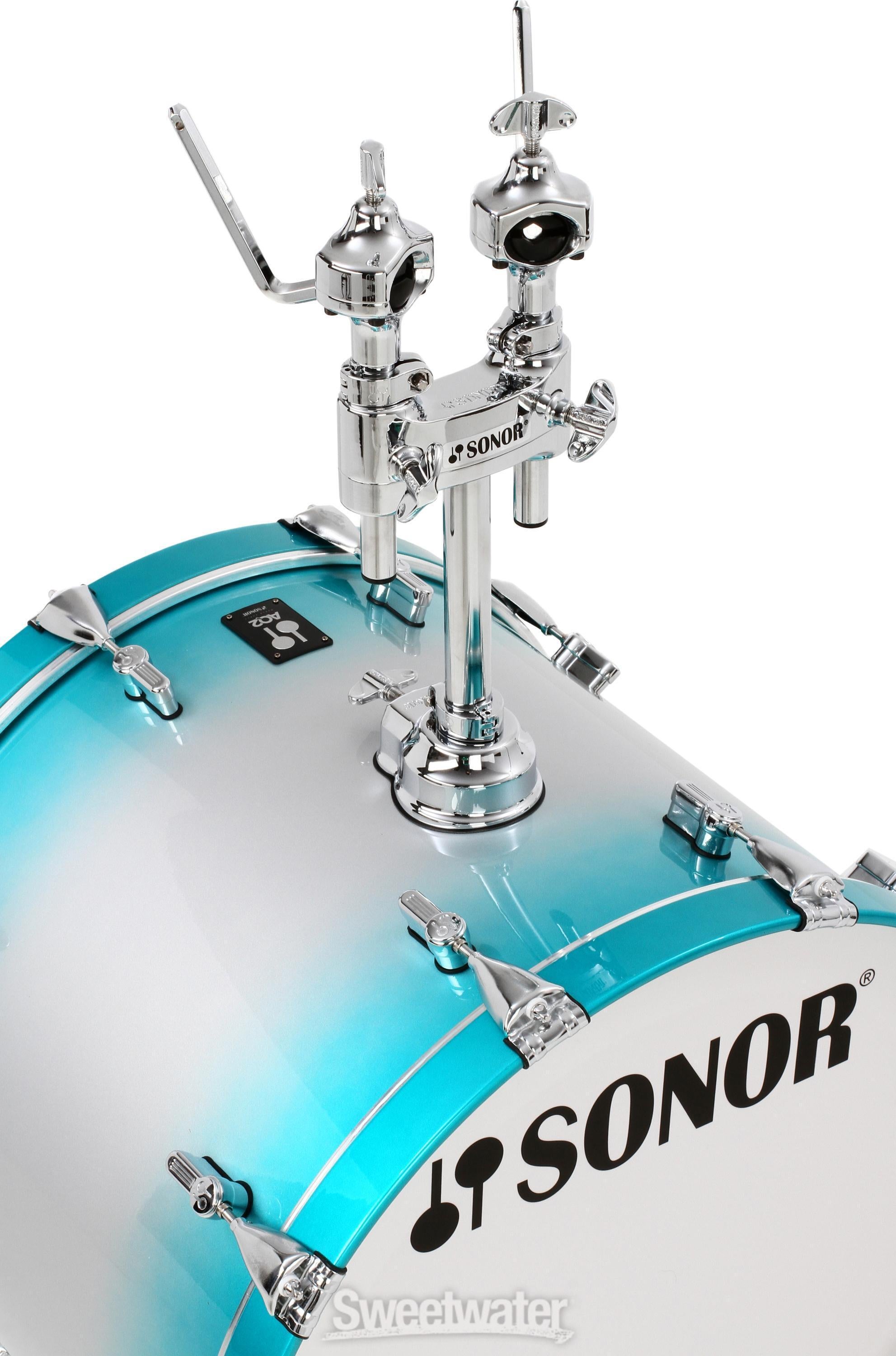 Sonor AQ2 Stage 5-piece Shell Pack w/ Snare - Aqua Silver Burst