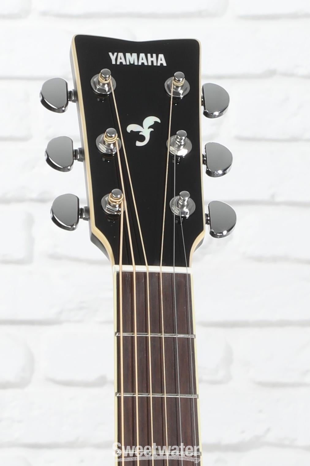 Yamaha FGX830C Dreadnought Cutaway Acoustic-electric Guitar - Black
