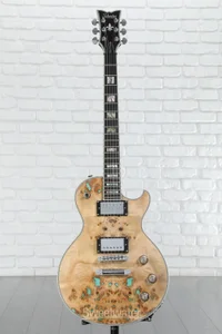 Schecter Solo-II Custom Electric Guitar - Natural Burl