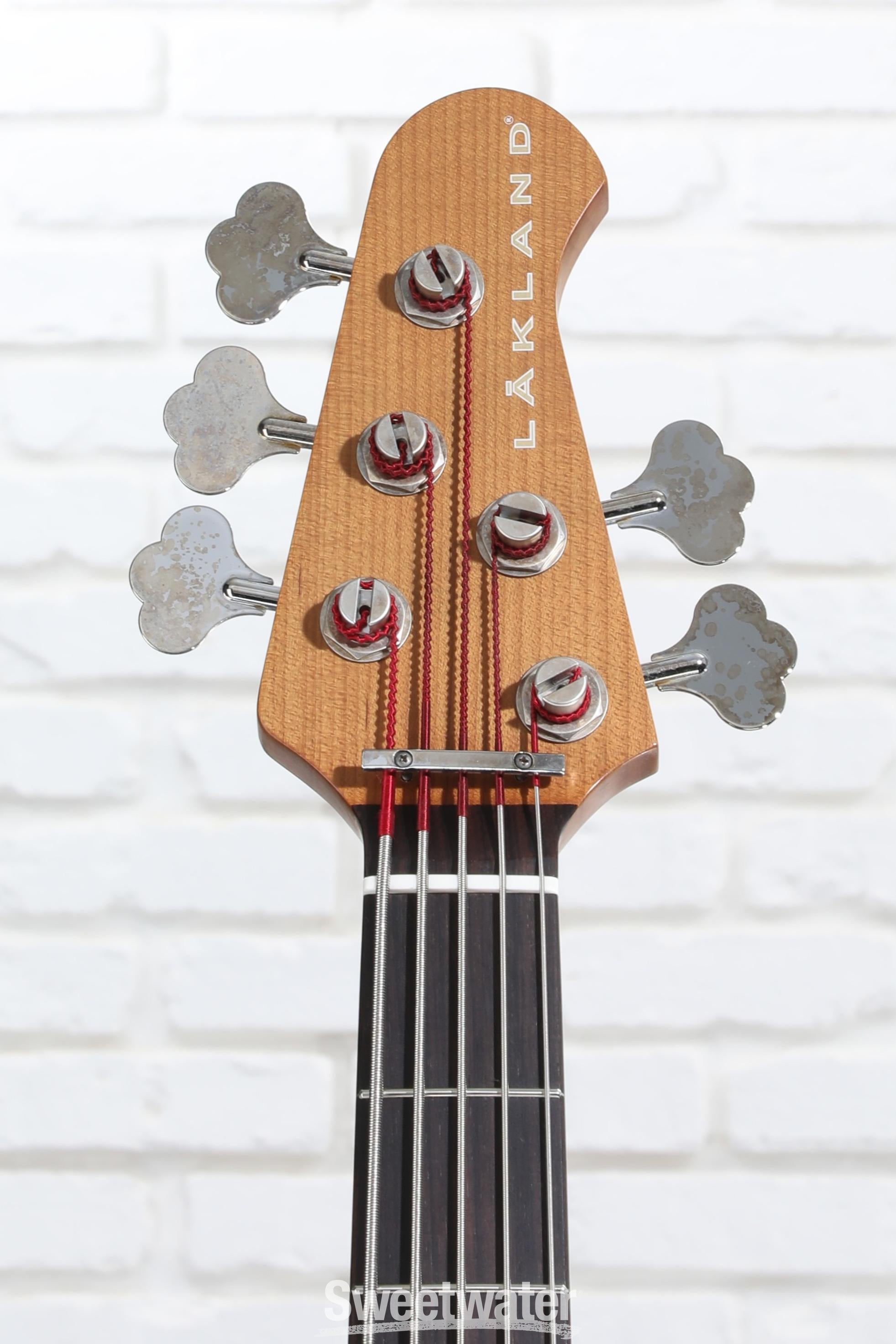 Lakland USA Classic 55-64 PJ 5-string Bass Guitar - Aged