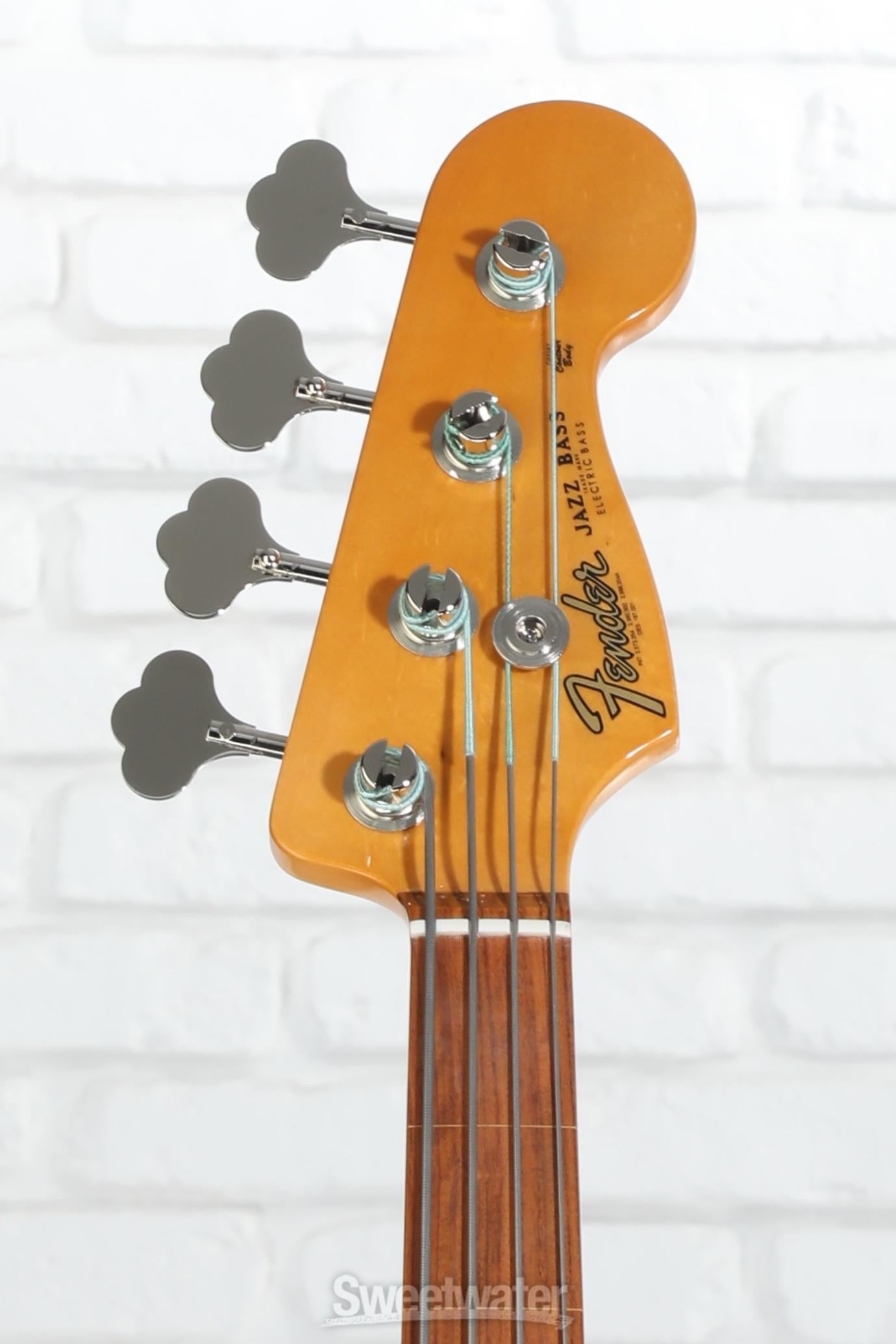 Fender Jaco Pastorius Fretless Jazz Bass - 3-color Sunburst