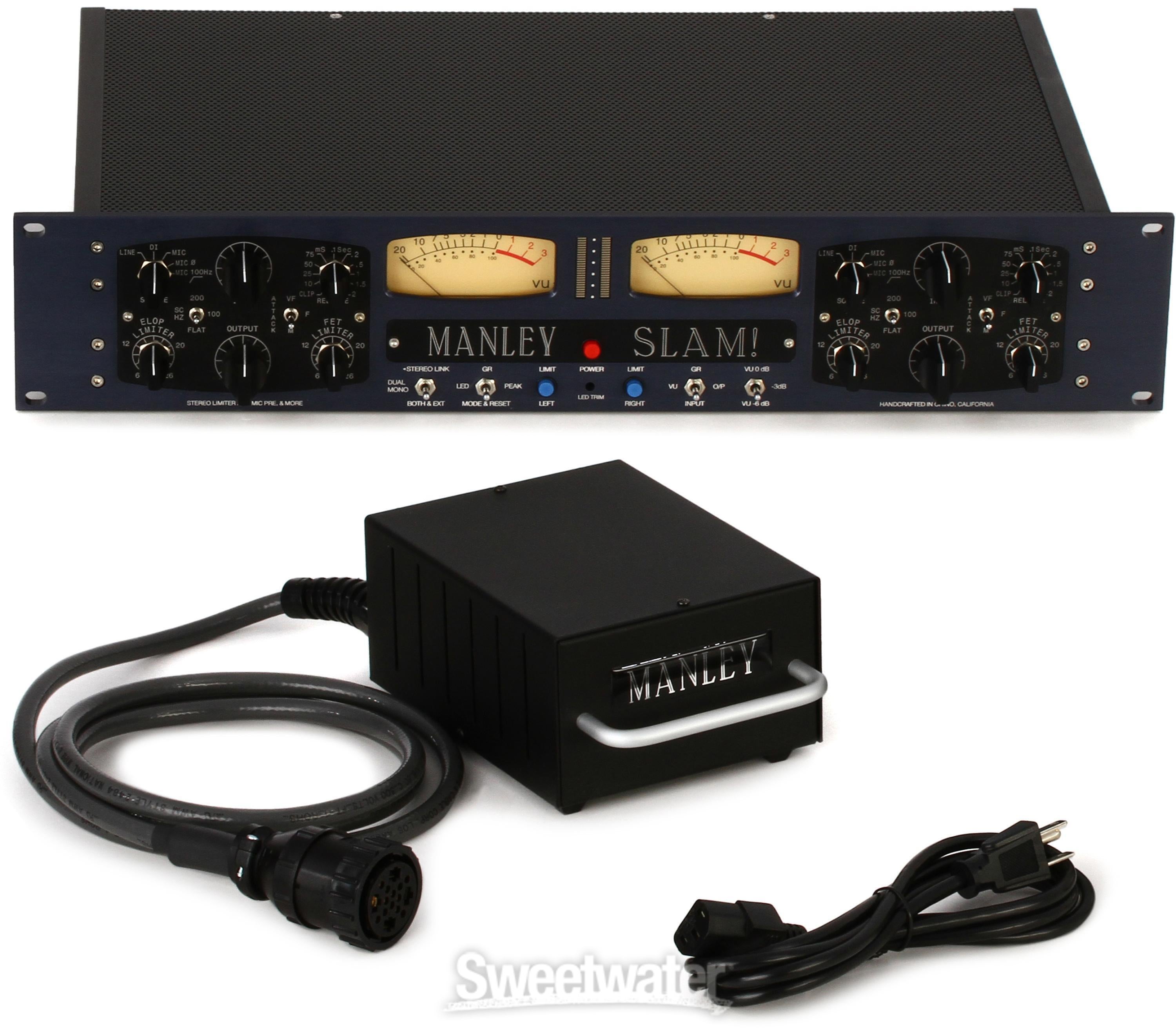 Manley SLAM! 2-channel Tube Microphone Preamp & Limiter