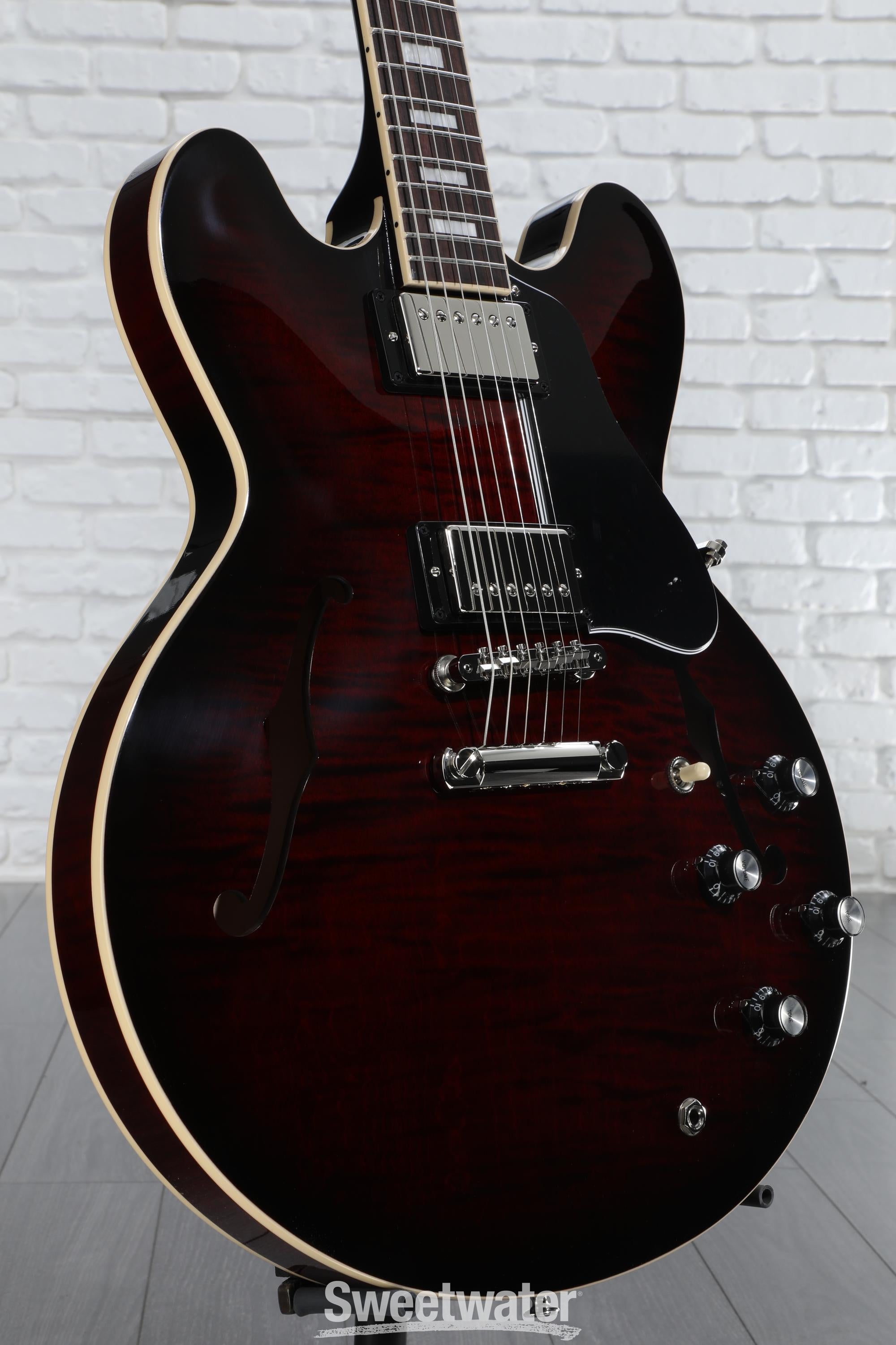 ギター Gibson ES-335 Figured Blood Moon Burst Gibson ES-335 Figured Blood Moon Burst - Fuller's Guitar
