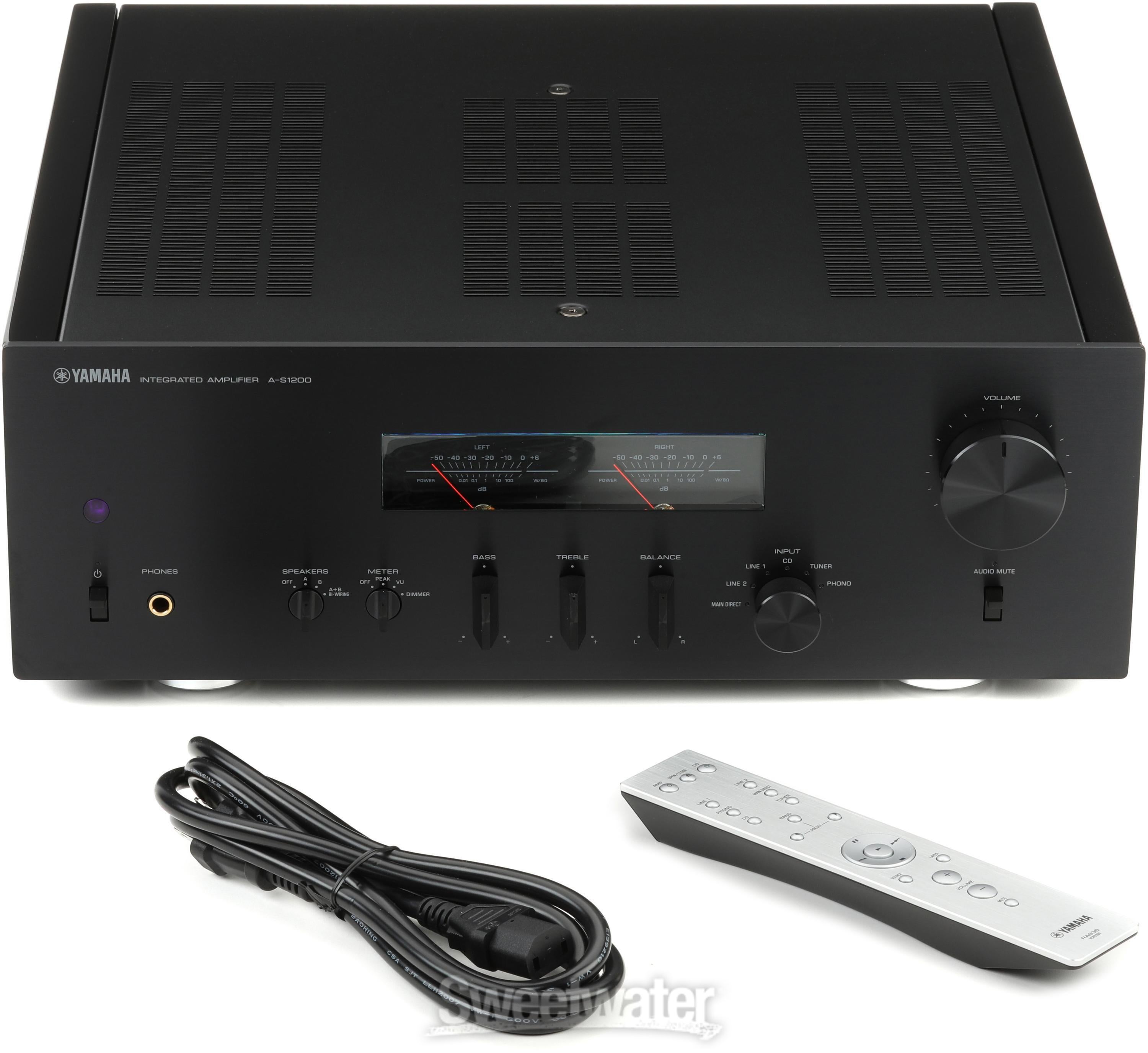 Yamaha A-S1200 90-watt 2-channel Stereo Integrated Amplifier Yamaha A-S1200 90-watt 2-channel Stereo Integrated Amplifier