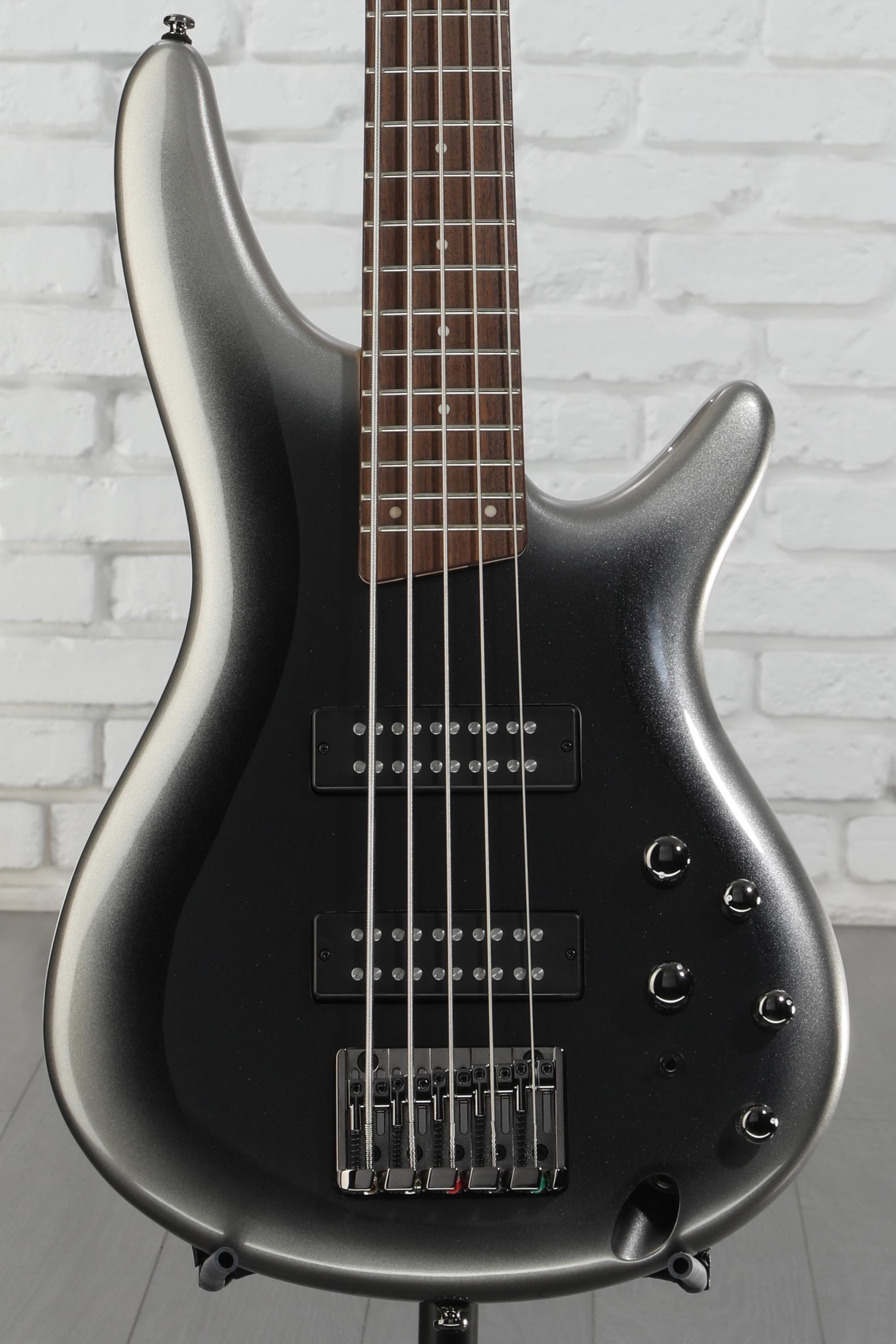 Ibanez Standard SR305E 5-string Bass Guitar - Midnight Gray Burst