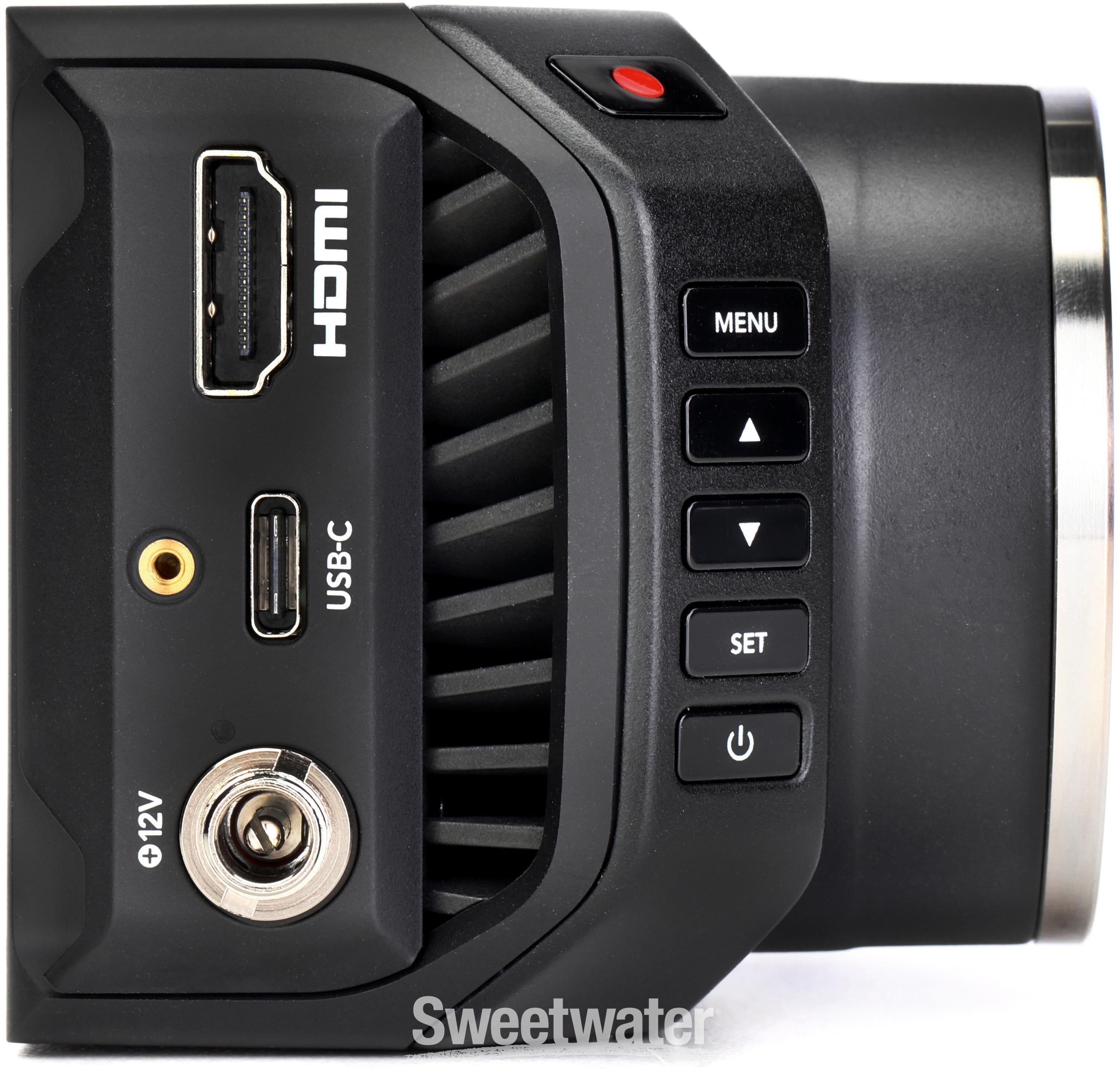 Blackmagic Design Micro Studio Camera 4K G2 | Sweetwater Blackmagic Design Micro Studio Camera 4K G2 | Sweetwater